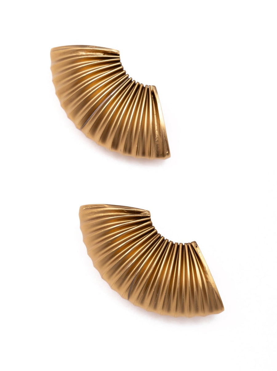 Auryn Earrings In Gold Graphite
