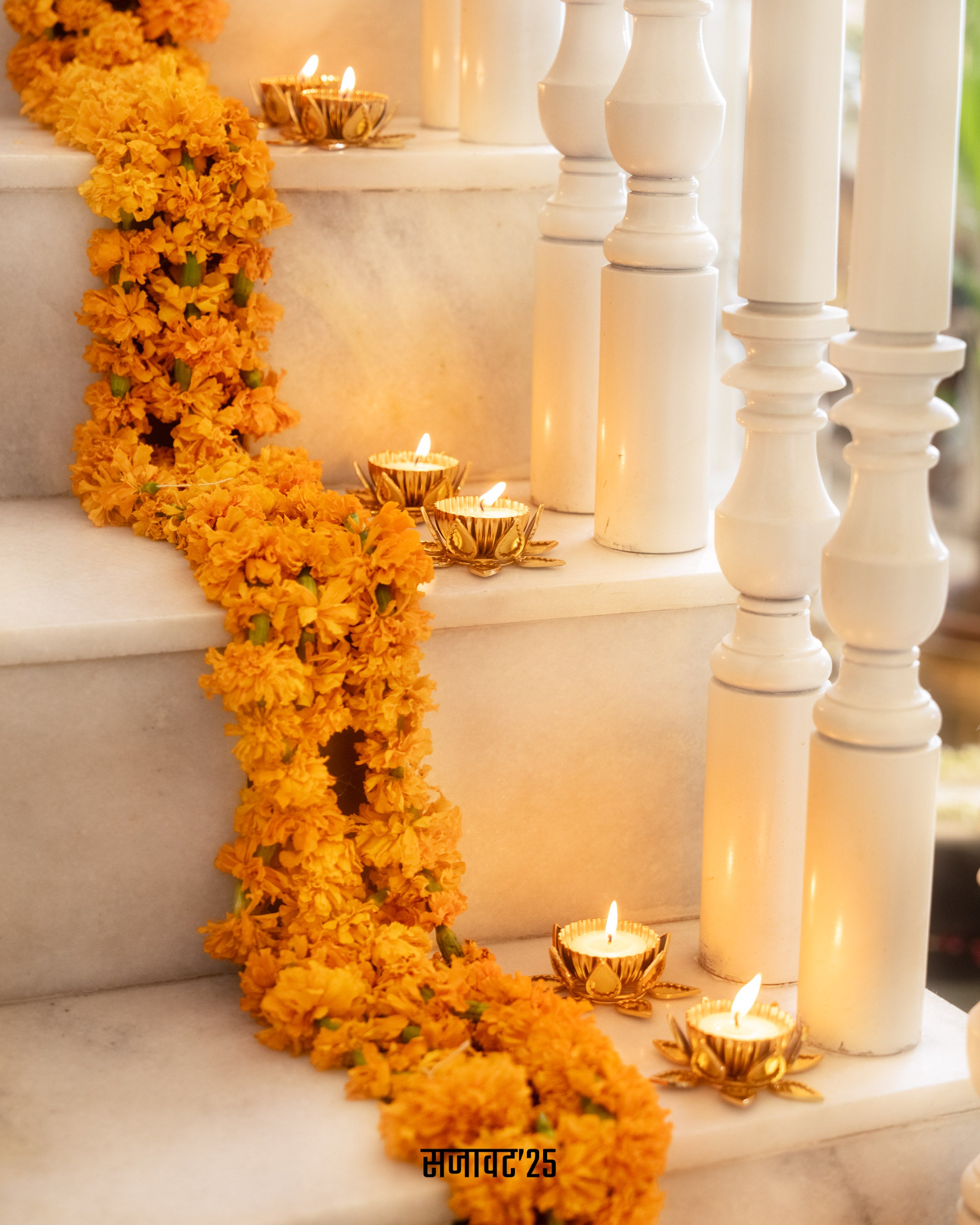 Padmaja Tealight Holders (set of 2)