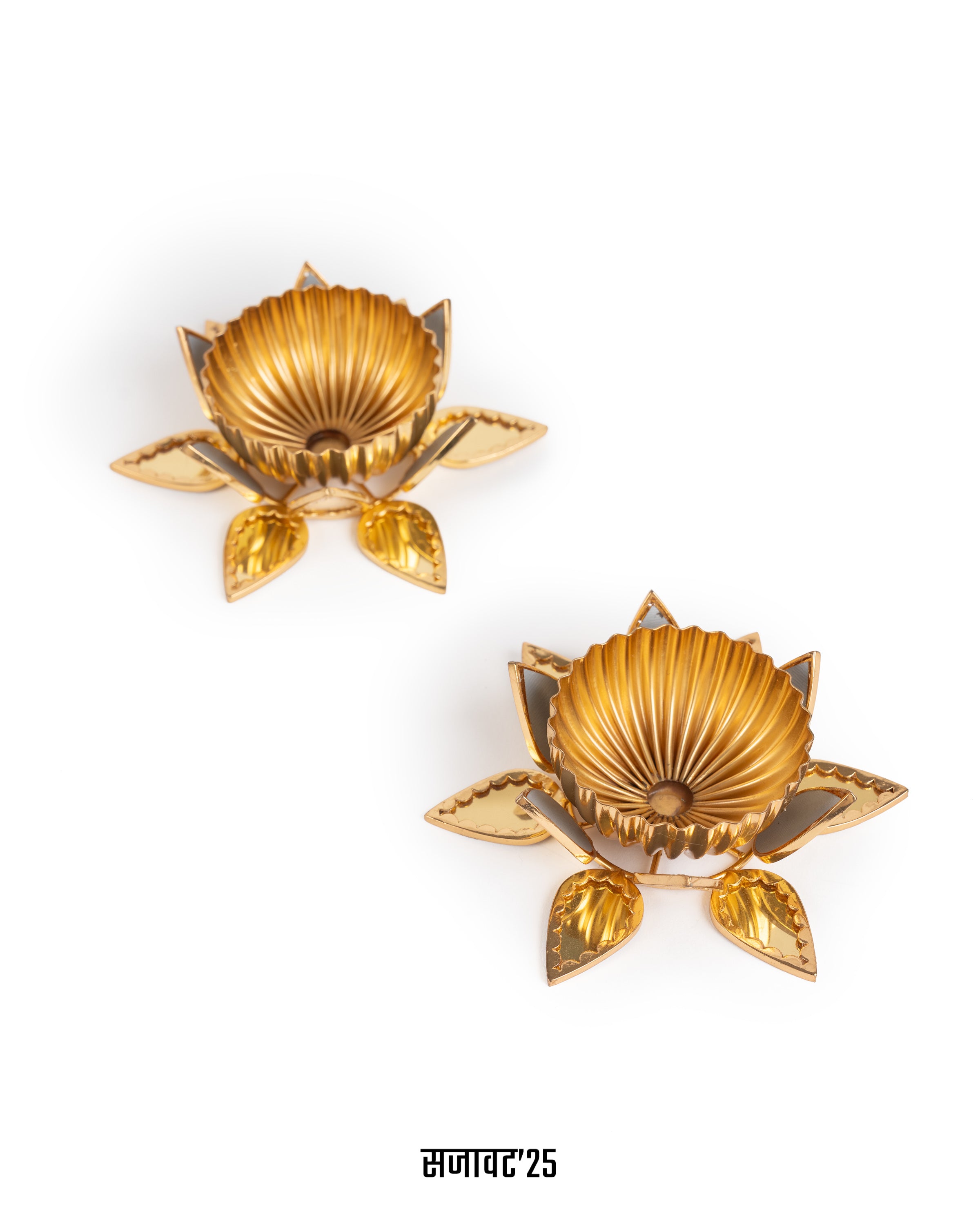 Padmaja Tealight Holders (set of 2)