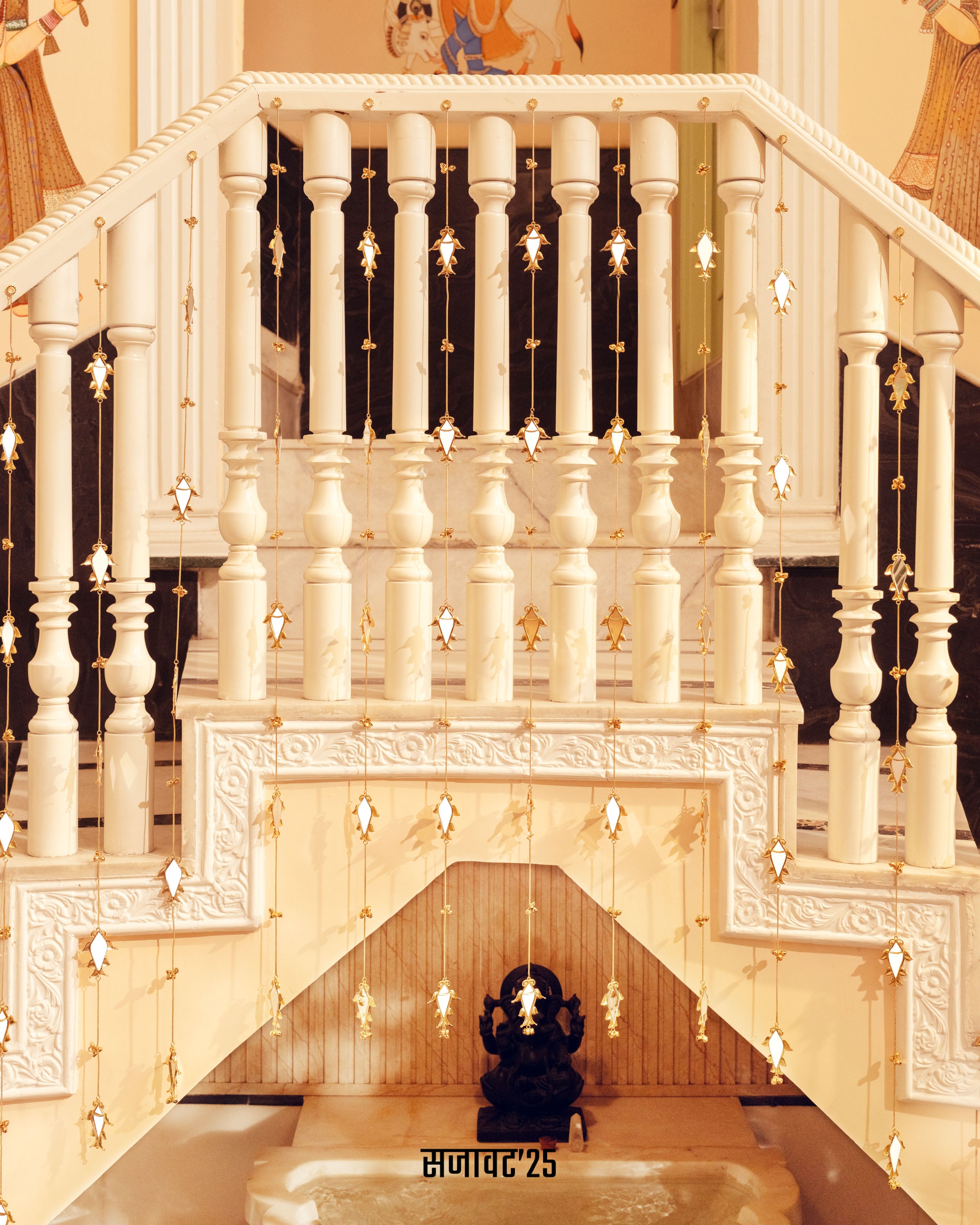 Darpan Meen Side Hangings (set of 2)