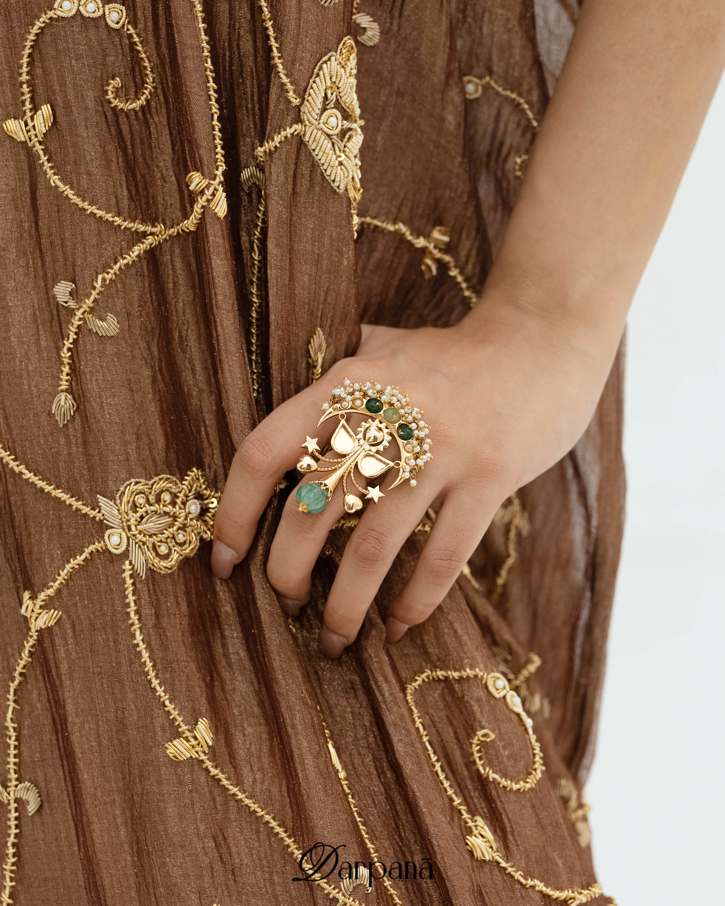 Guldasta Zamrud Ring