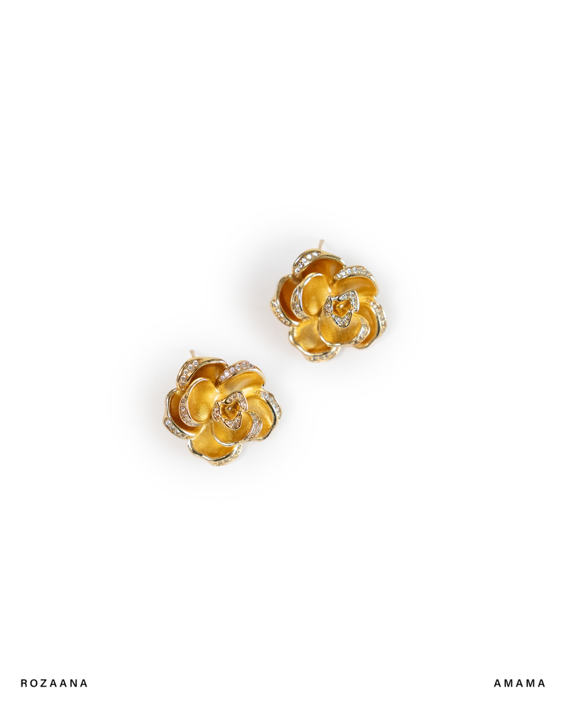 Rima Studs in Gold