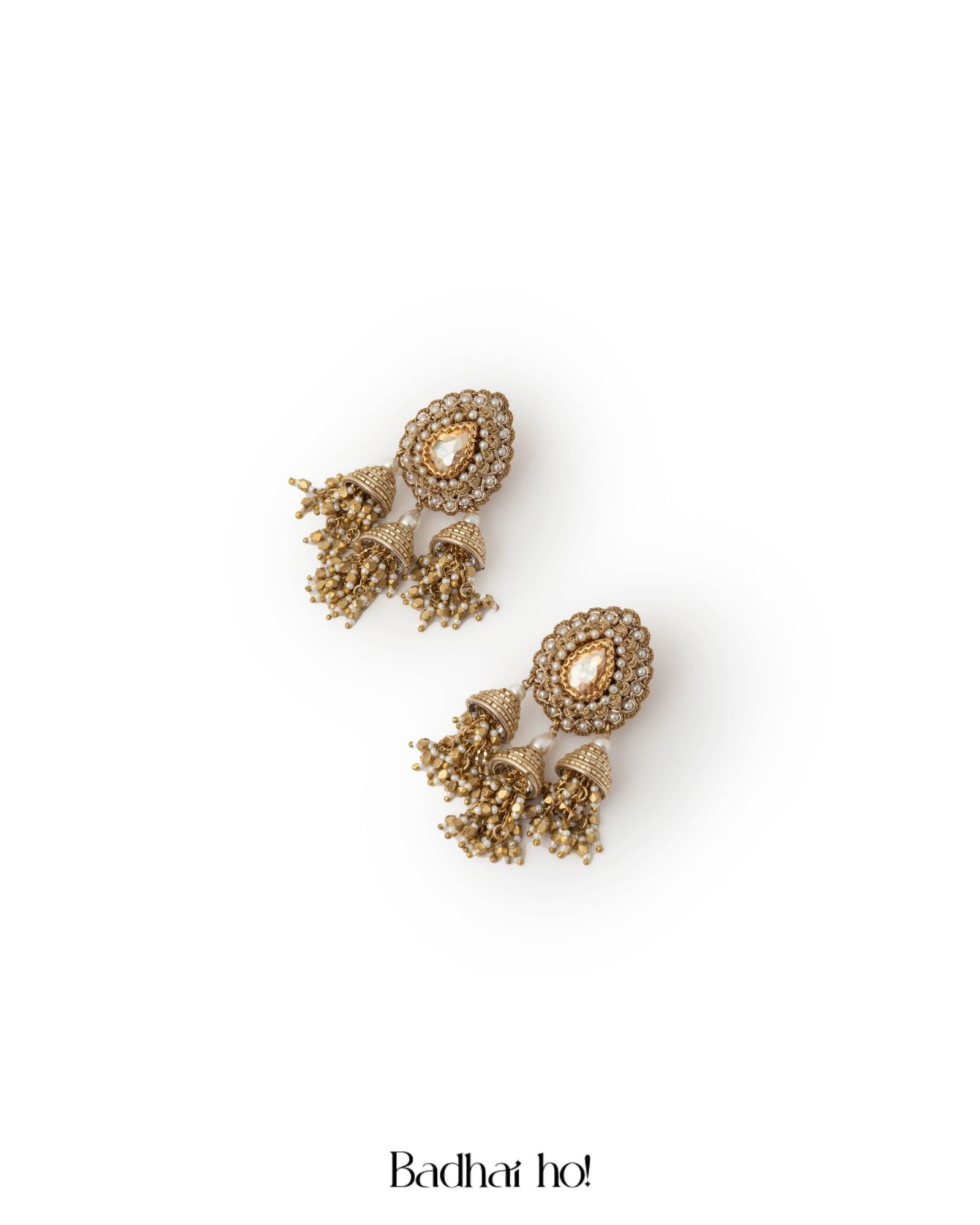 Jharokha Drop Earrings