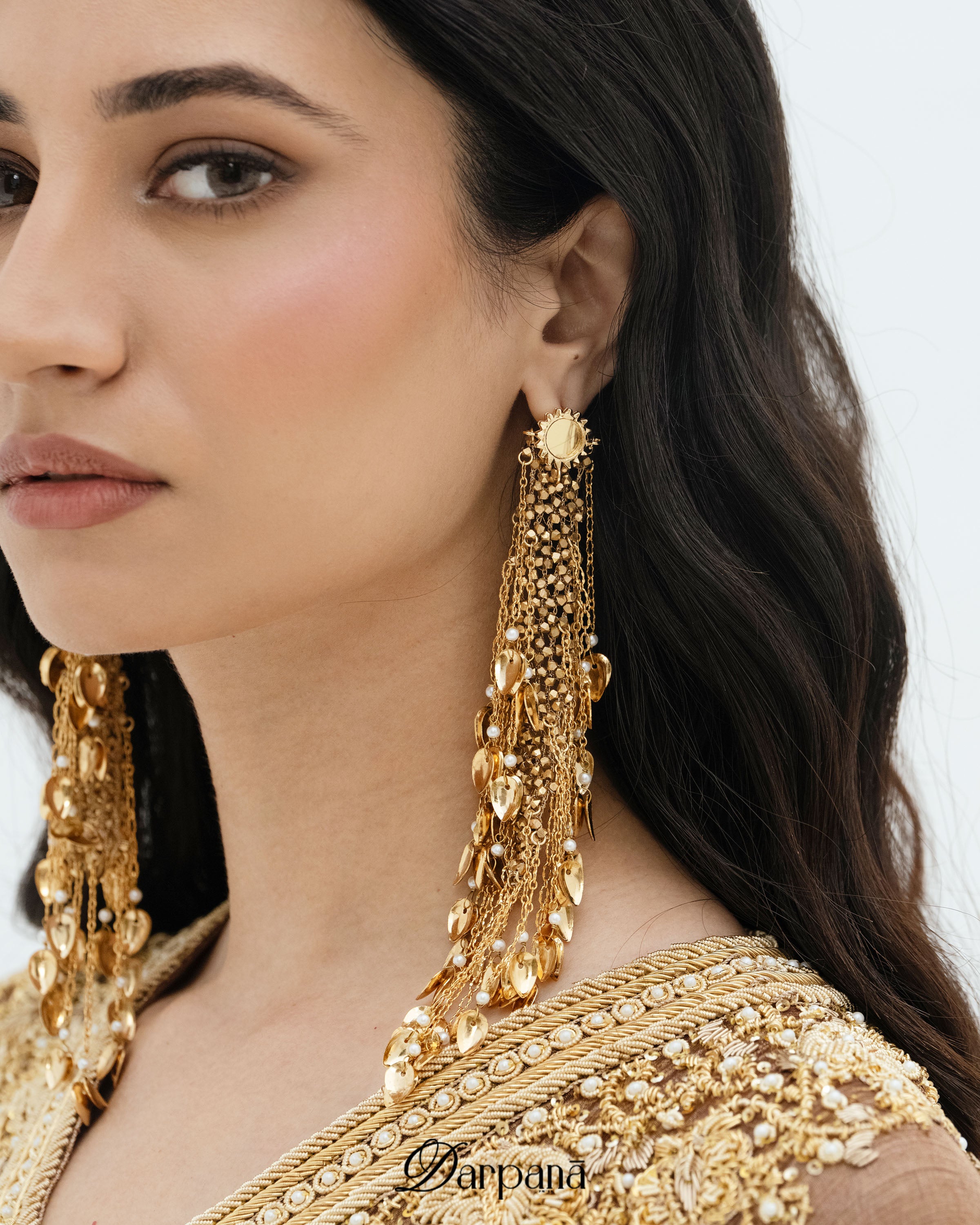 Surya Darpan Fall Earrings