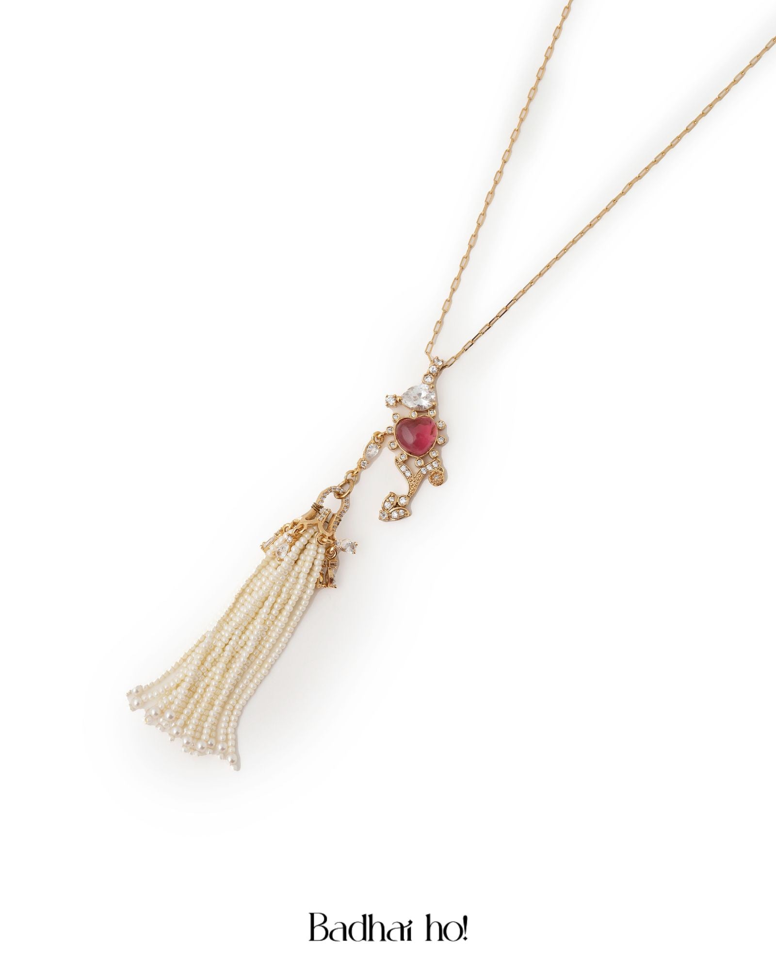 Solomon Tassel Necklace