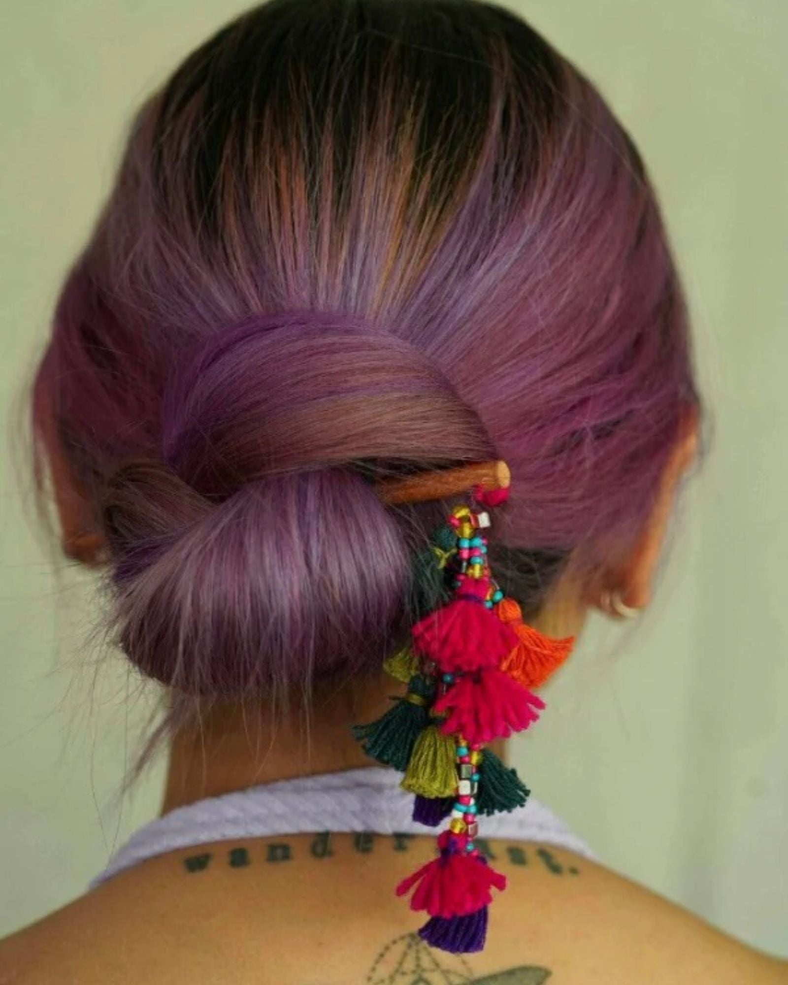 Tree of life Bun Stick