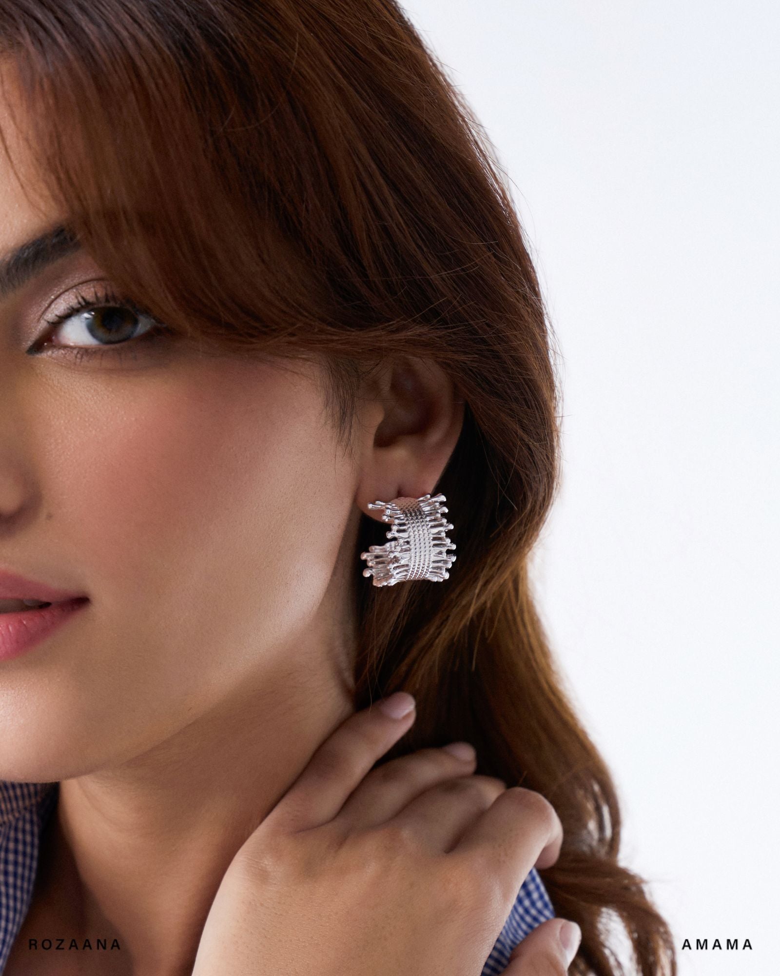 Anvi Hoops in Chrome