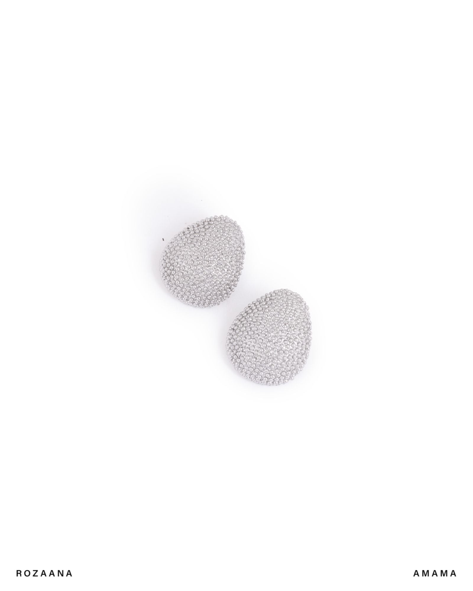 Julia Studs in Chrome