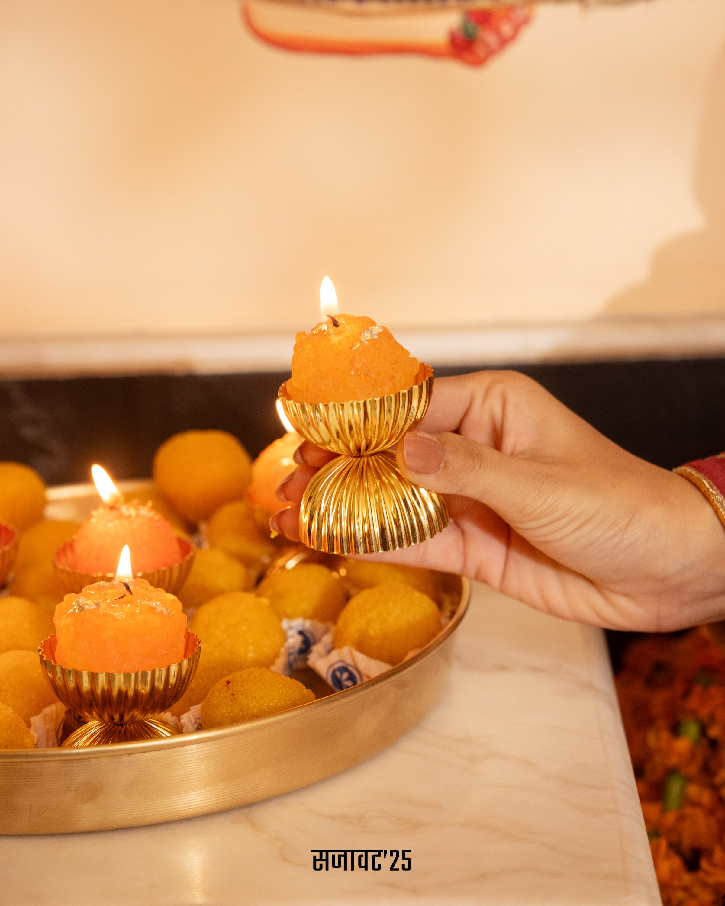 Auryn Tealight Holders (set of 2)