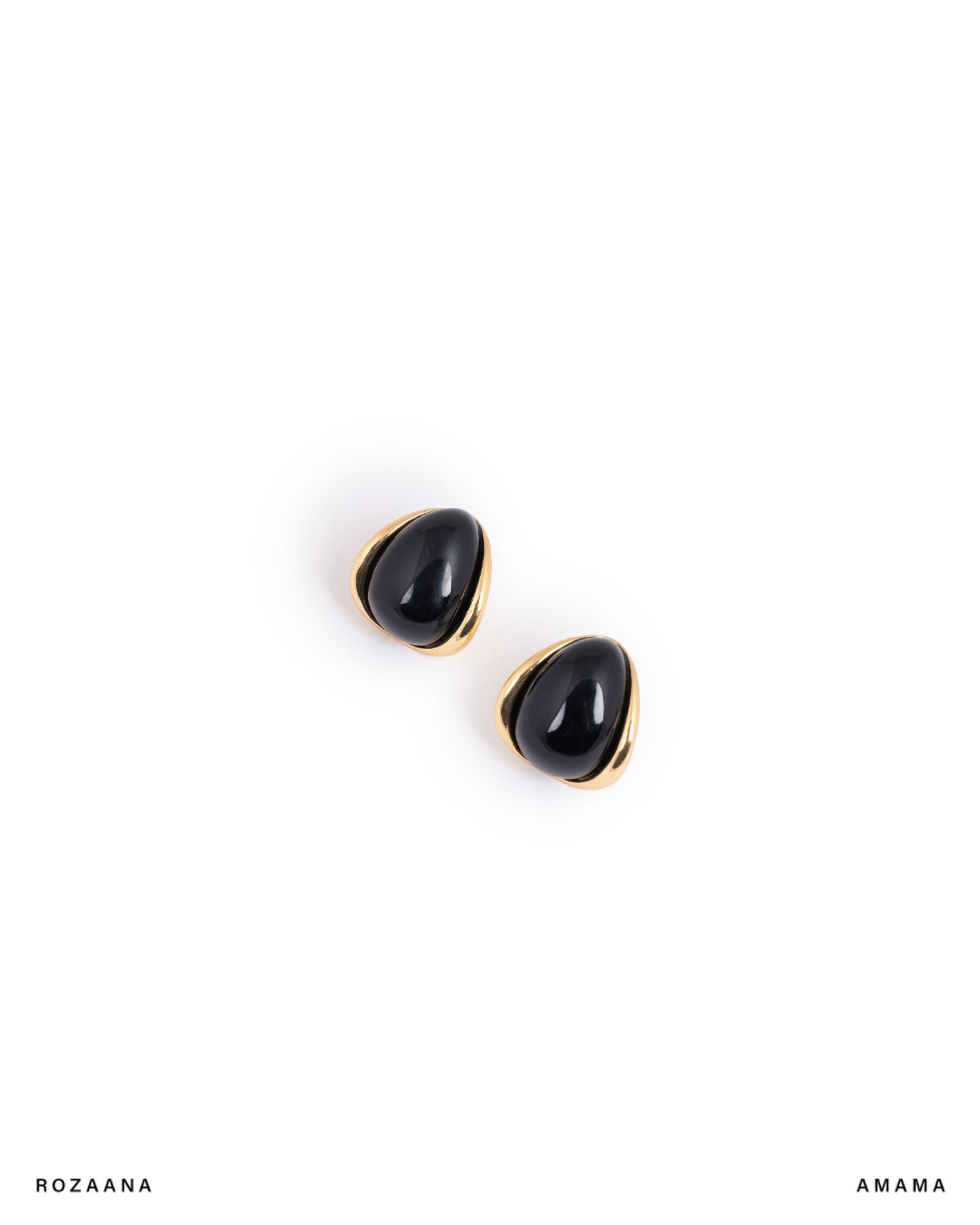 Ena Studs in Black