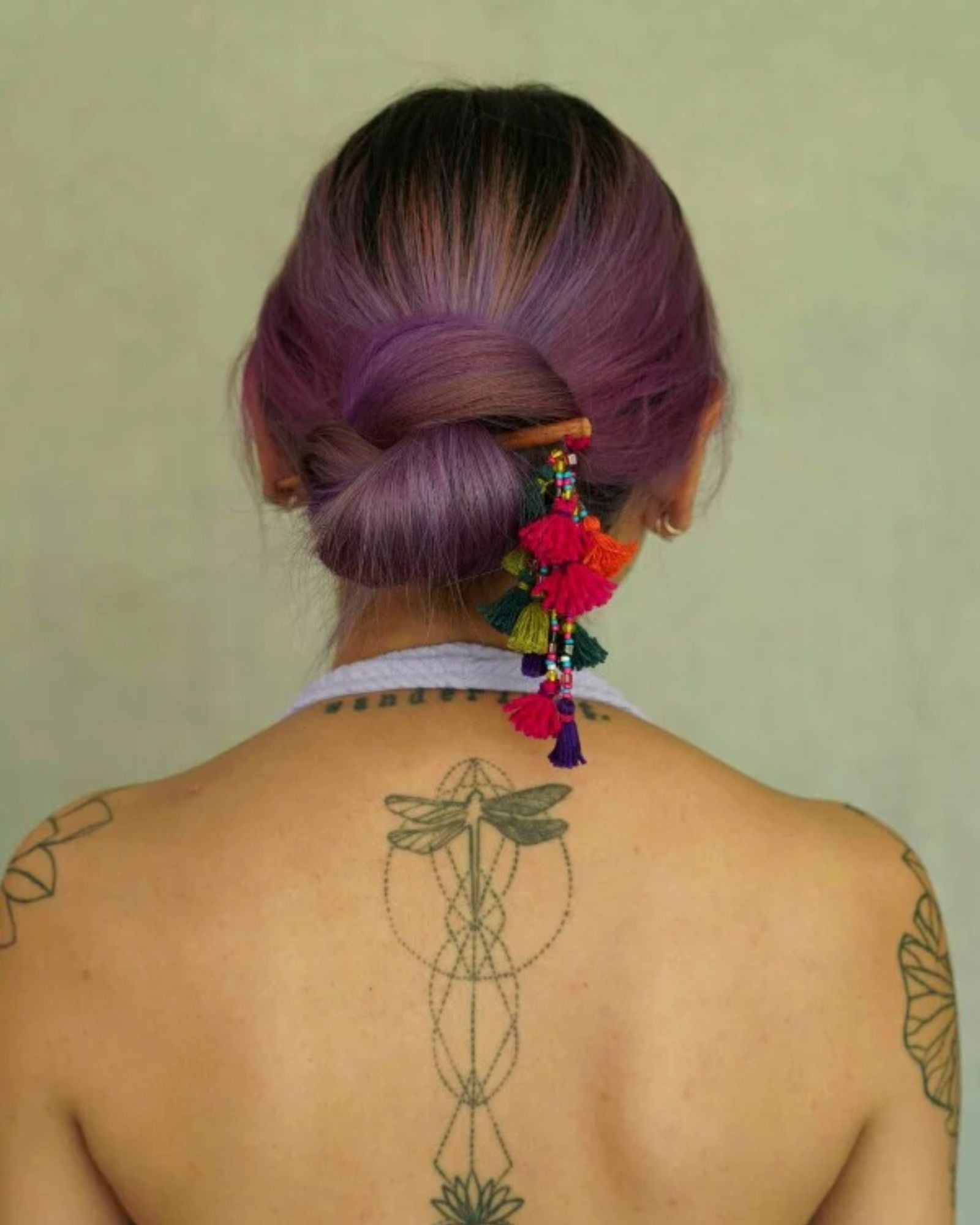 Tree of life Bun Stick