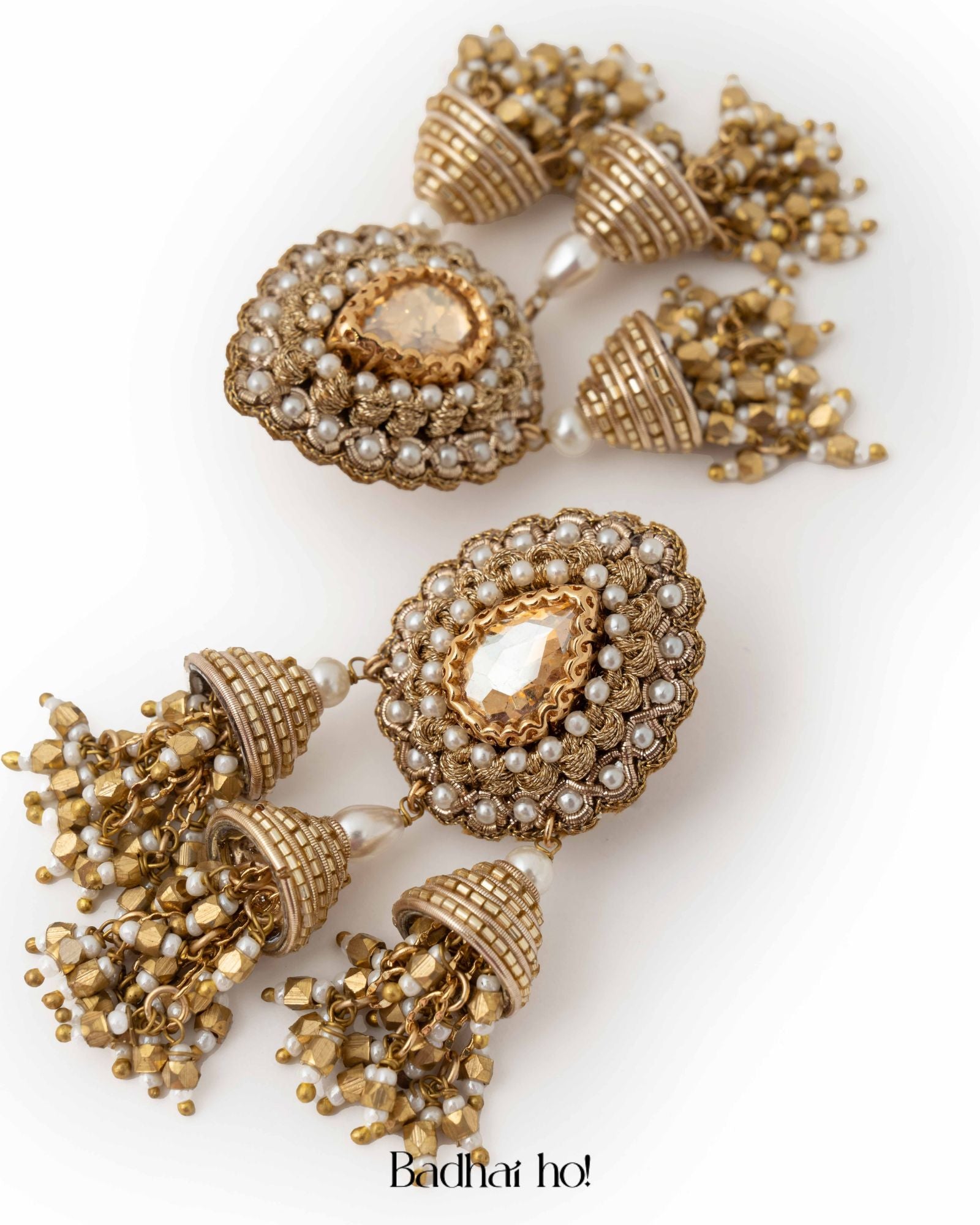 Jharokha Drop Earrings