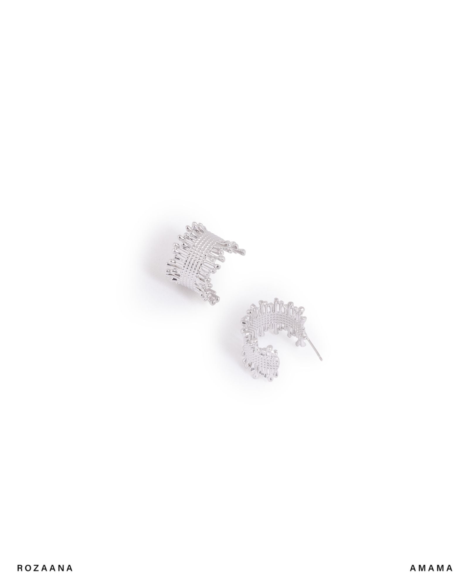 Anvi Hoops in Chrome