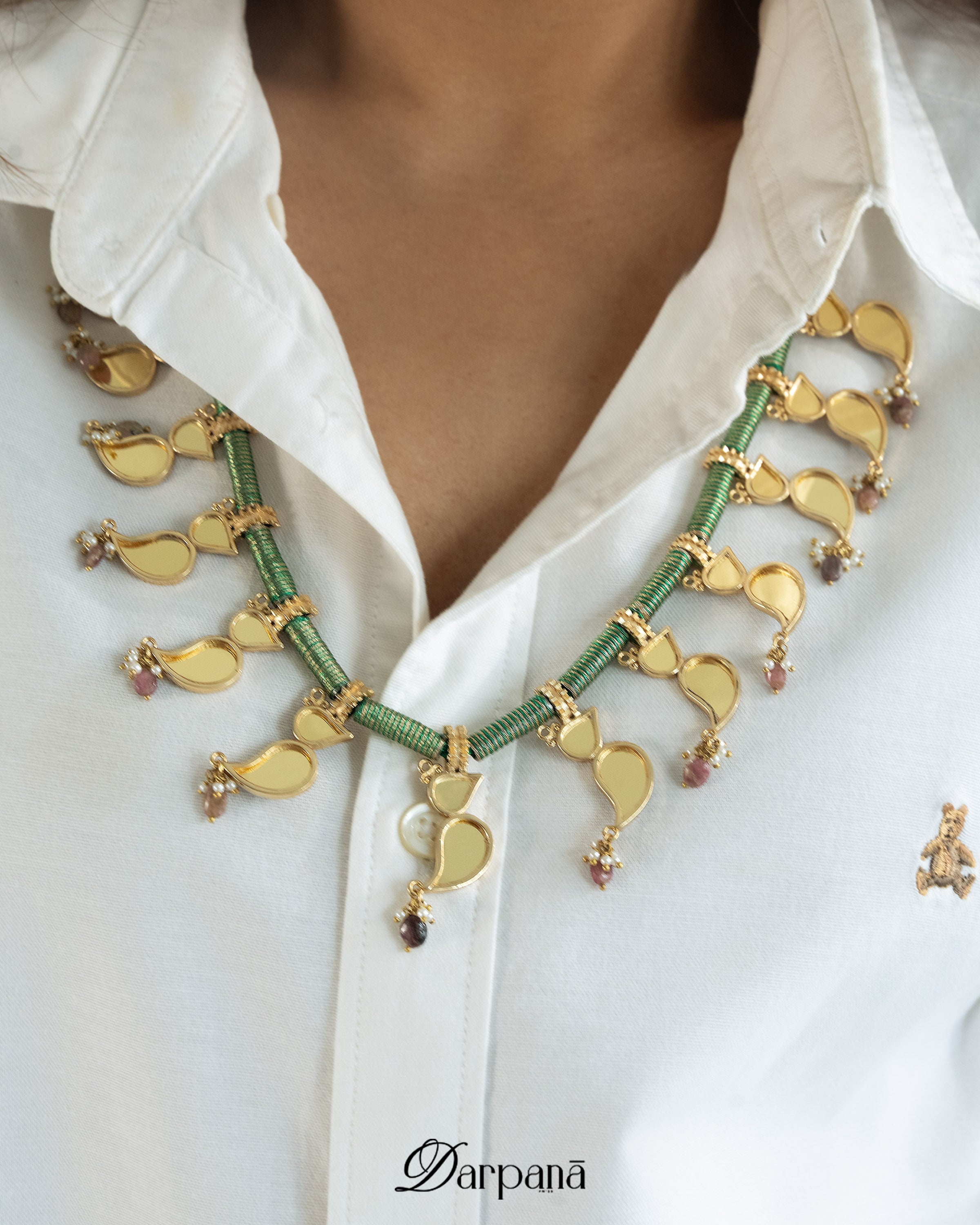 Darpan Bulbul Necklace