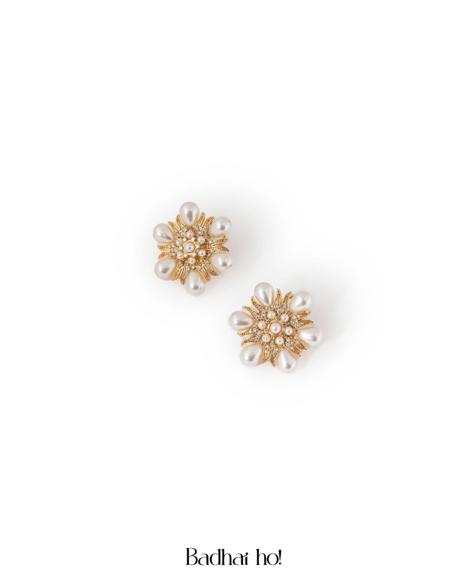 Grand Palais Poppy Studs