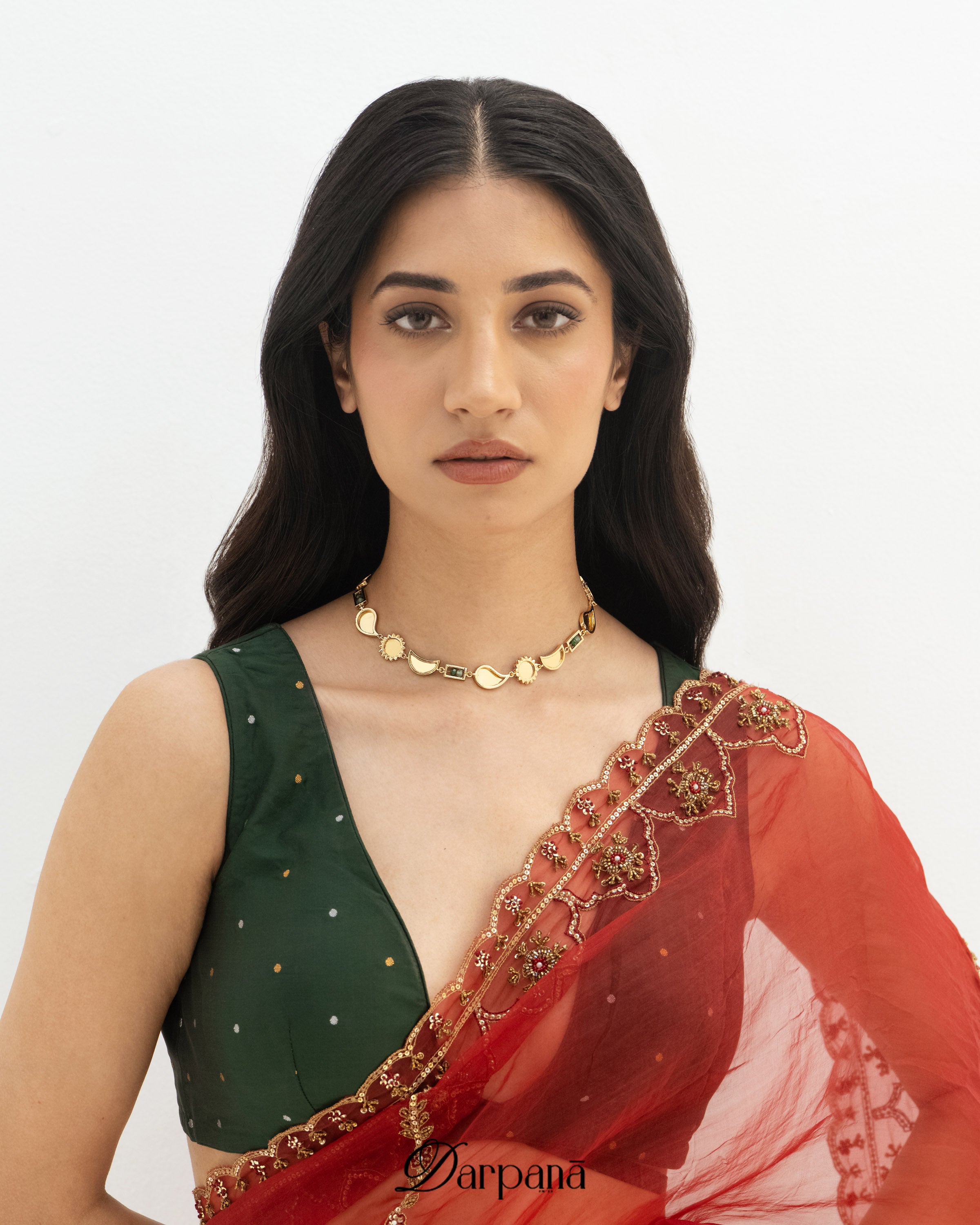 Sheeshmahal Layered Pendant