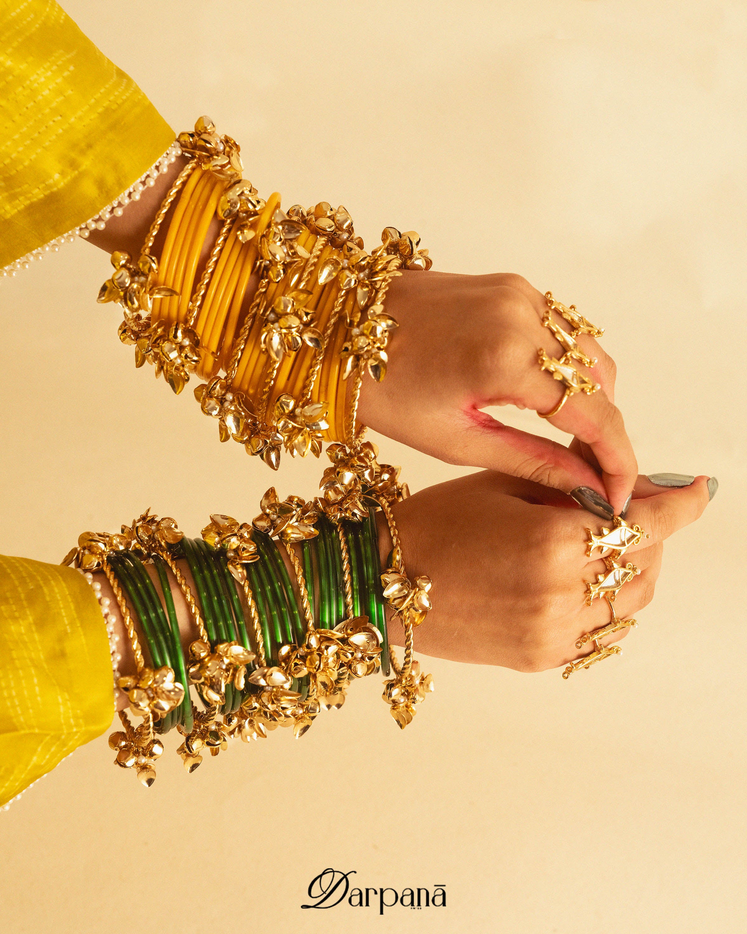 Sheeshmahal Bangle (set of 6)