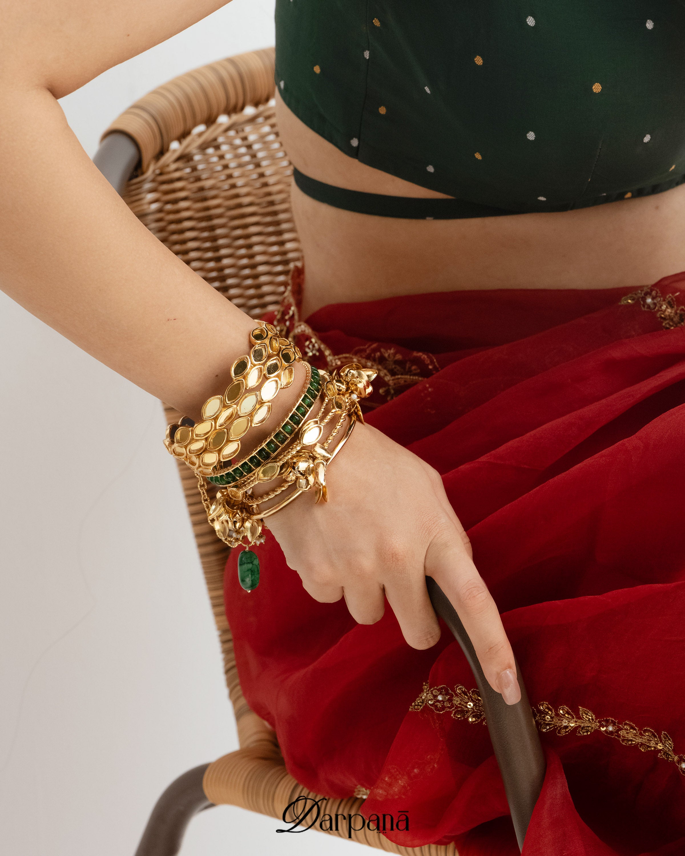 Sheeshmahal Bangle (set of 6)