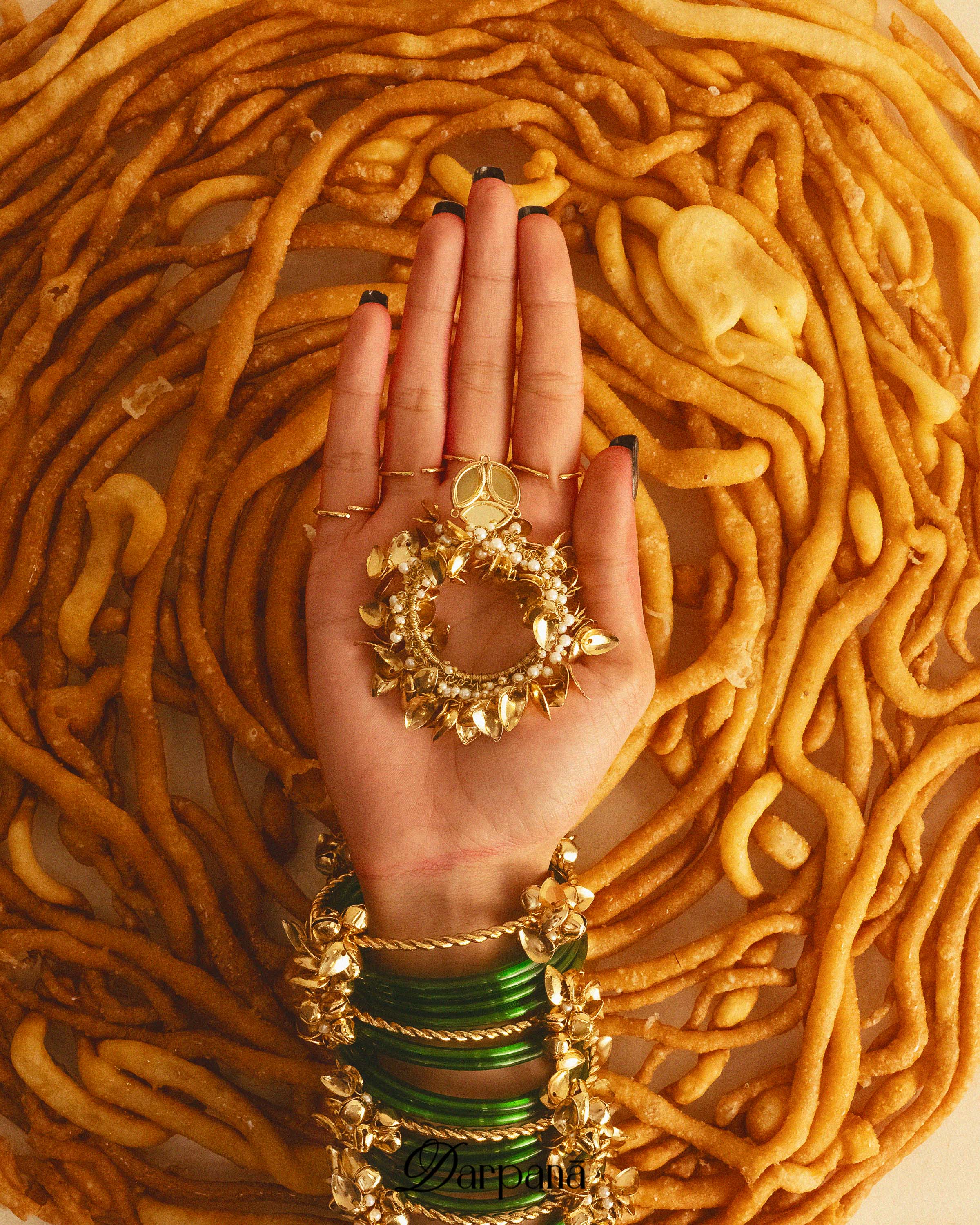 Sheeshmahal Mini Chandbalis