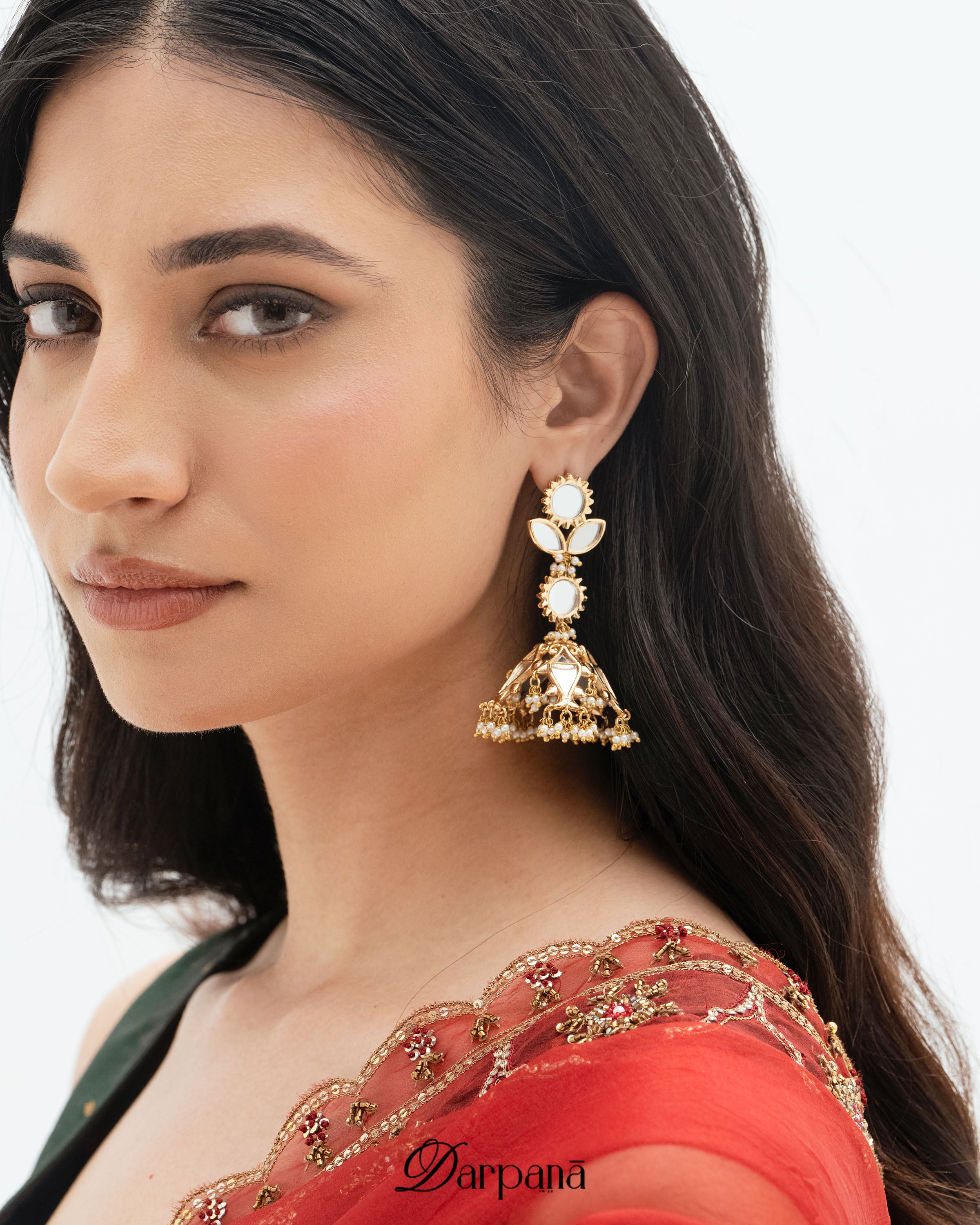 Surya Darpan Jhumkis