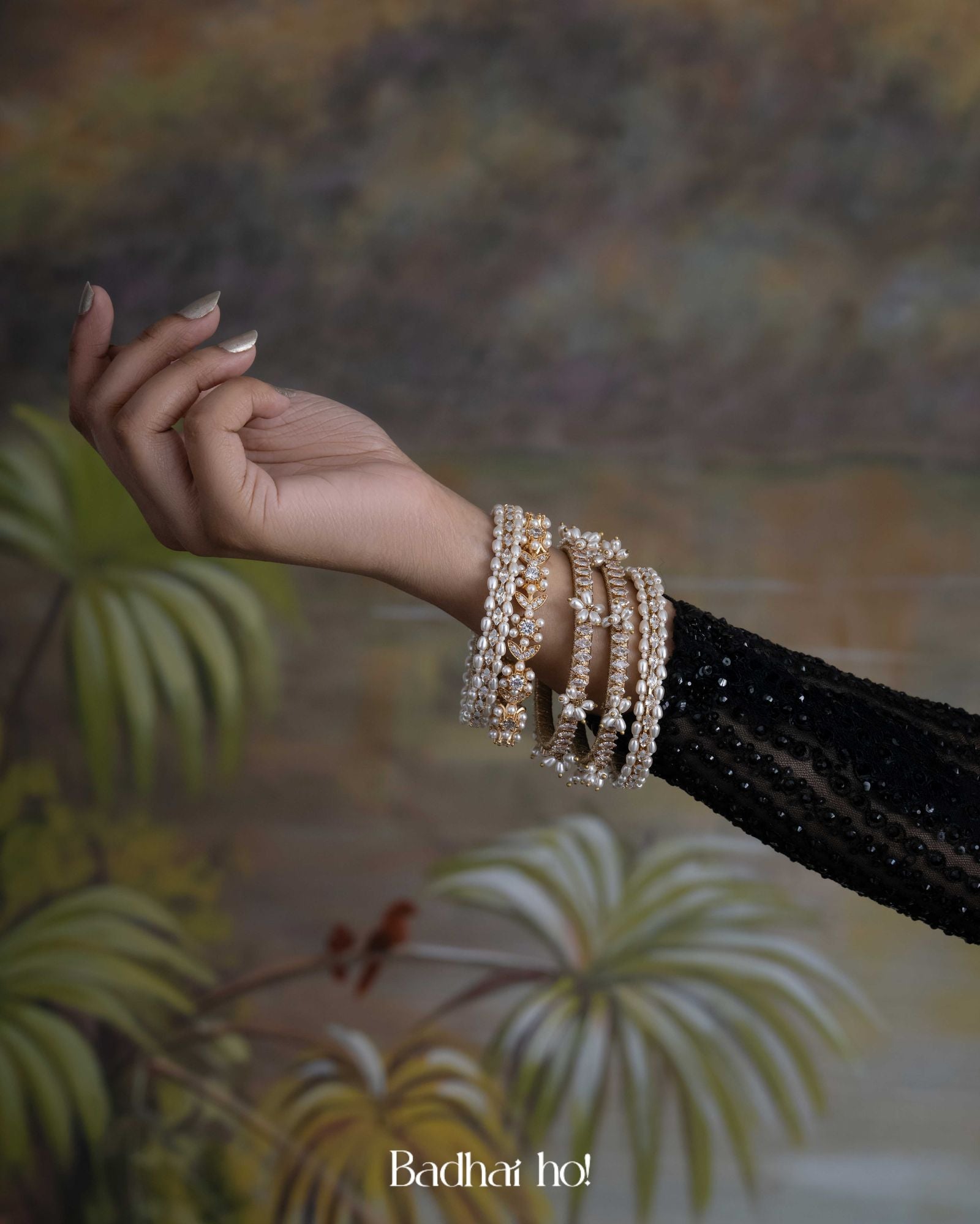 Grand Palais Bangle Set (Set Of 5)