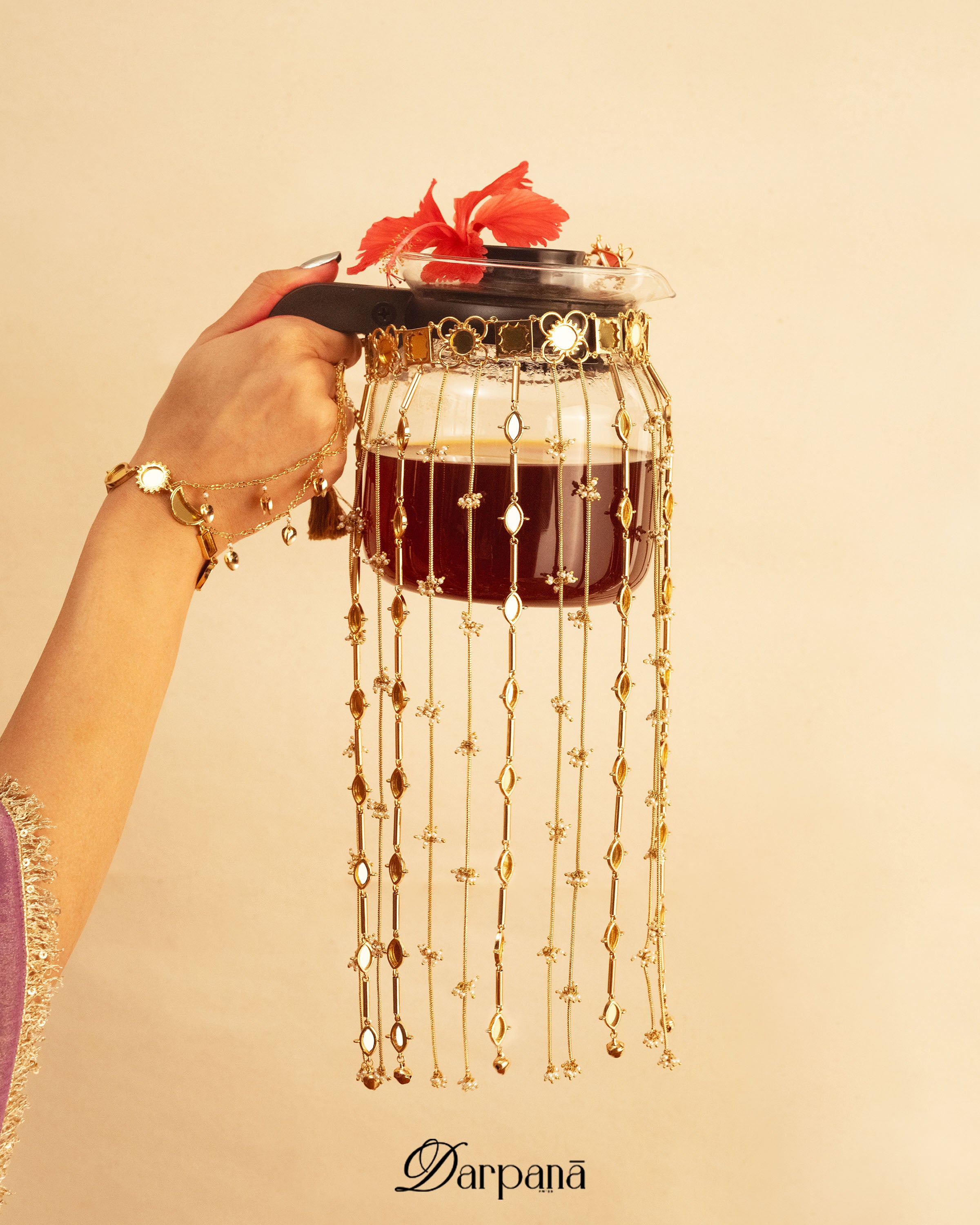 Surya Darpan Fall Necklace