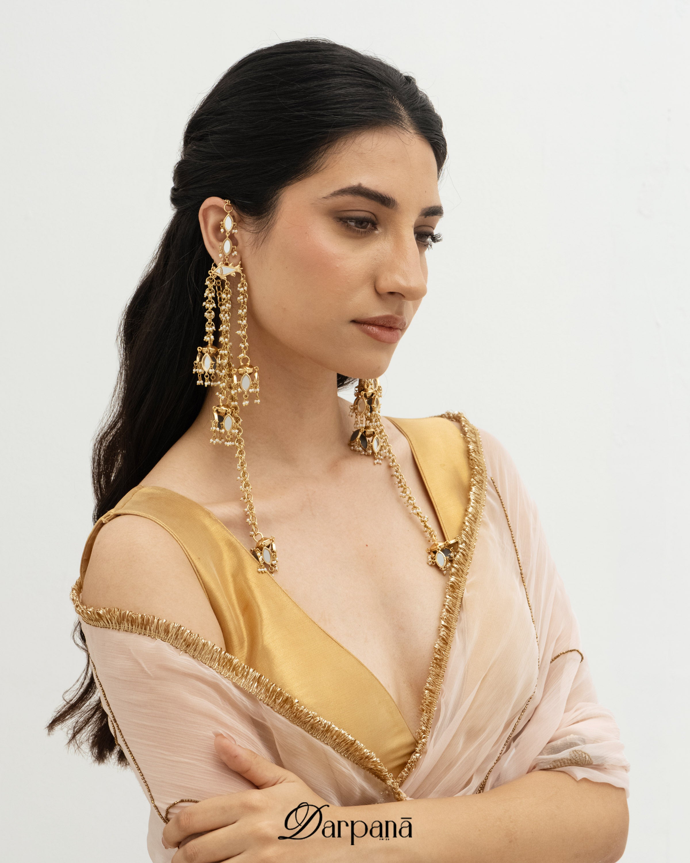 Sheeshmahal Kashmiri Jhumkas