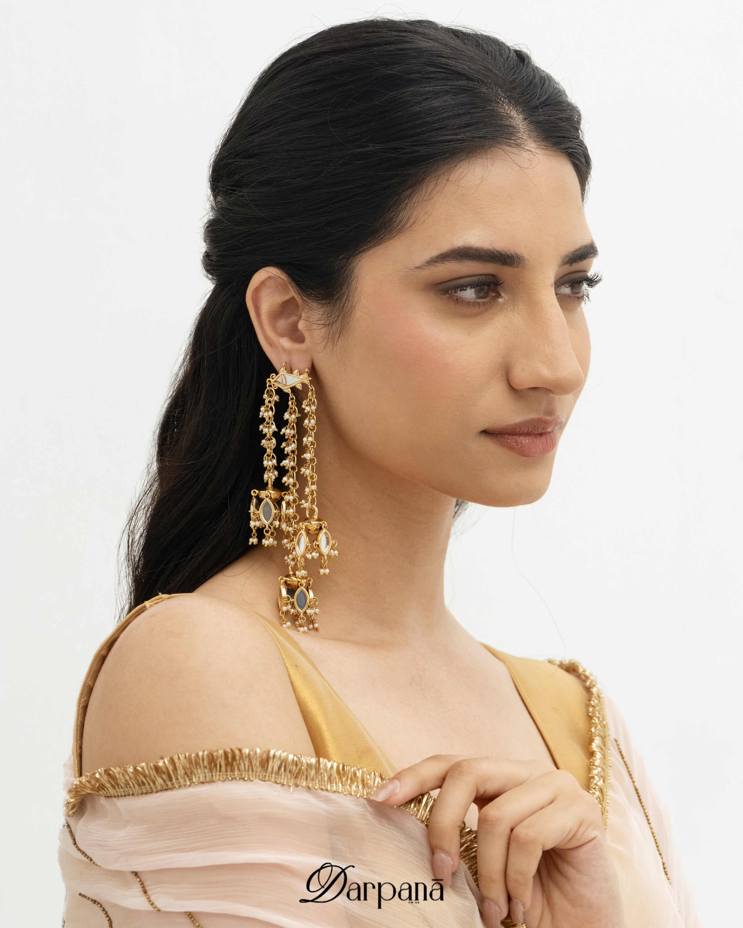 Sheeshmahal Kashmiri Jhumkas