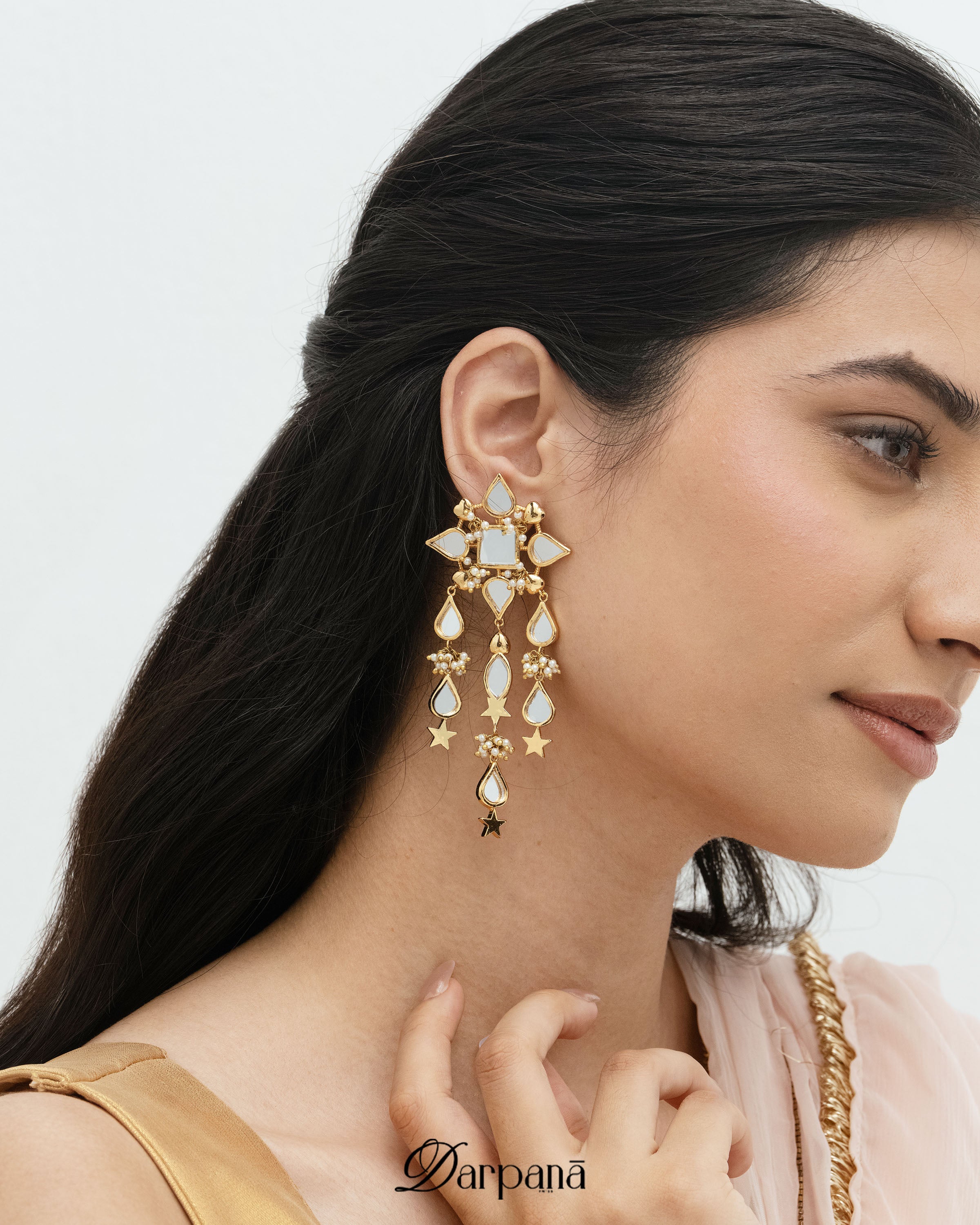 Mini Sheeshmahal Earrings