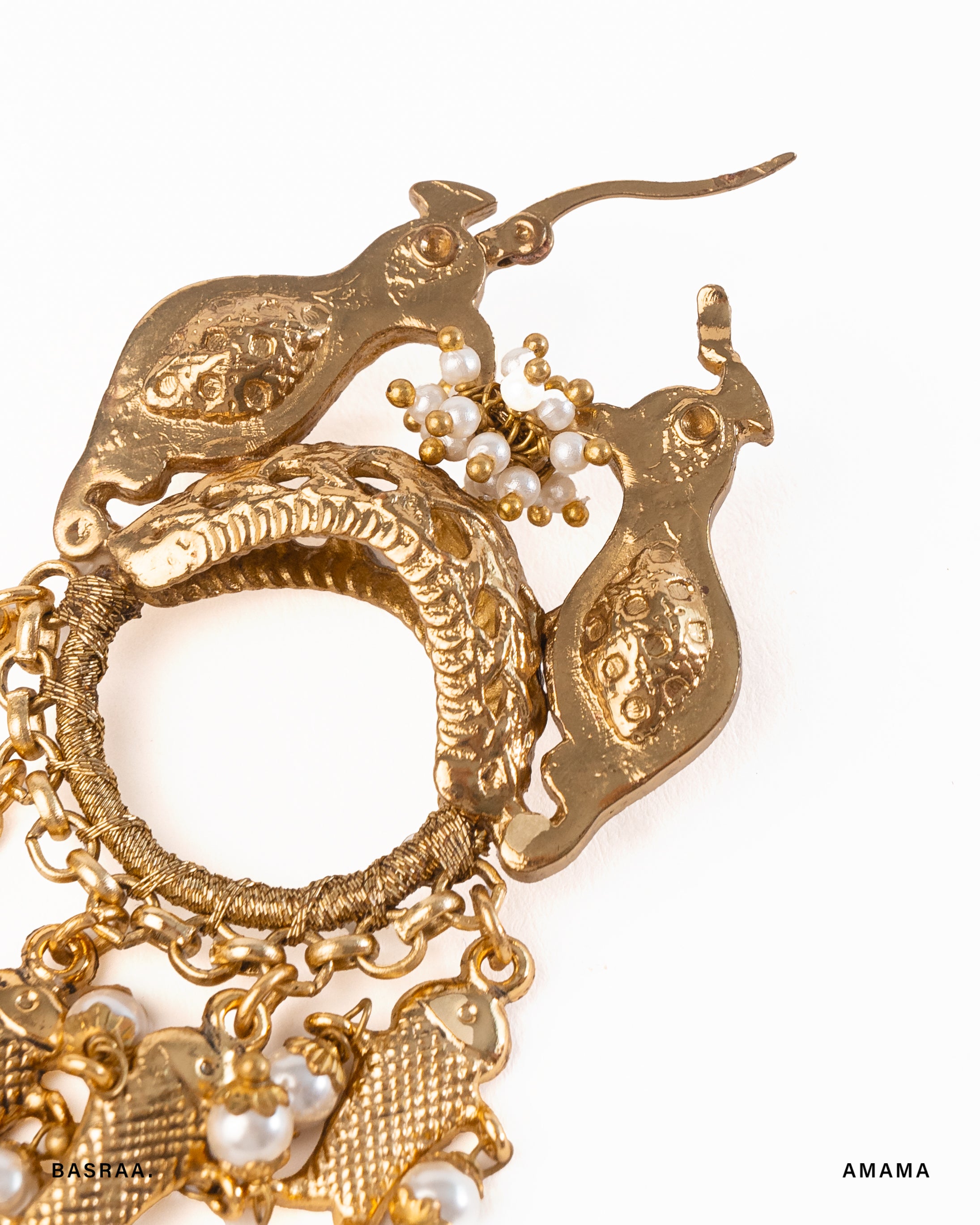 Sakhi Sitara Hoop Earrings