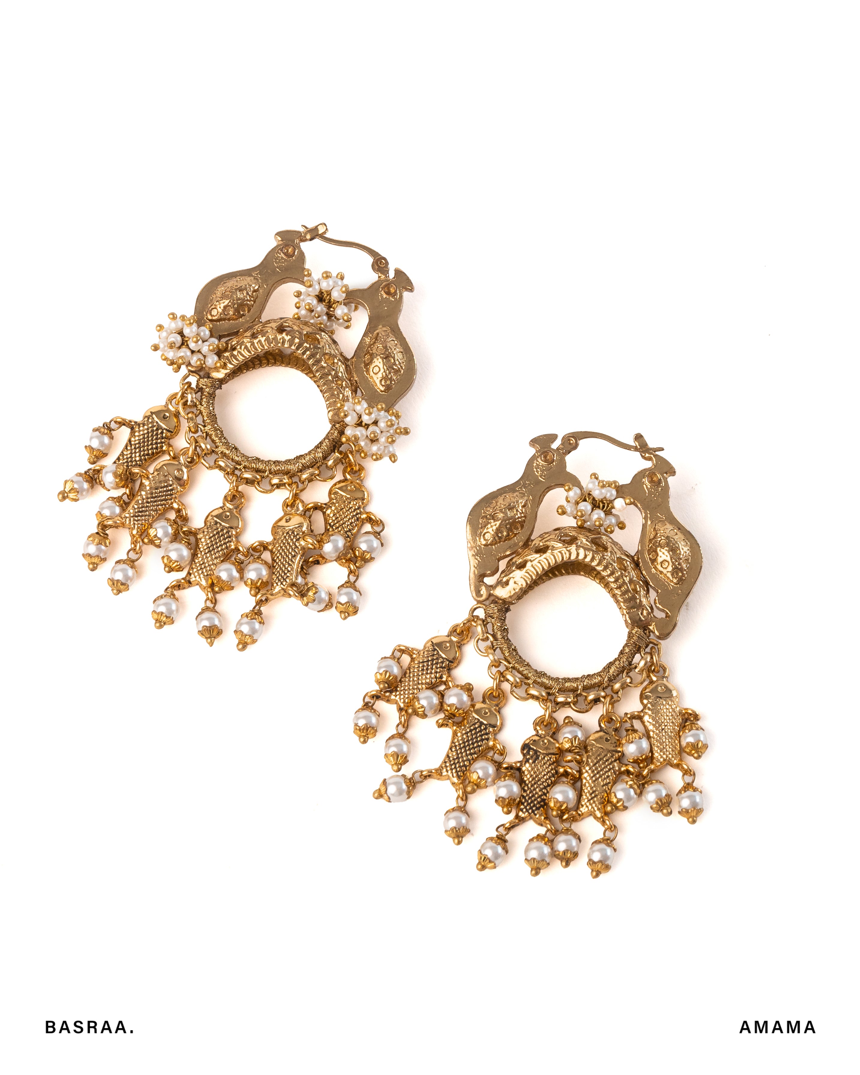 Sakhi Sitara Hoop Earrings
