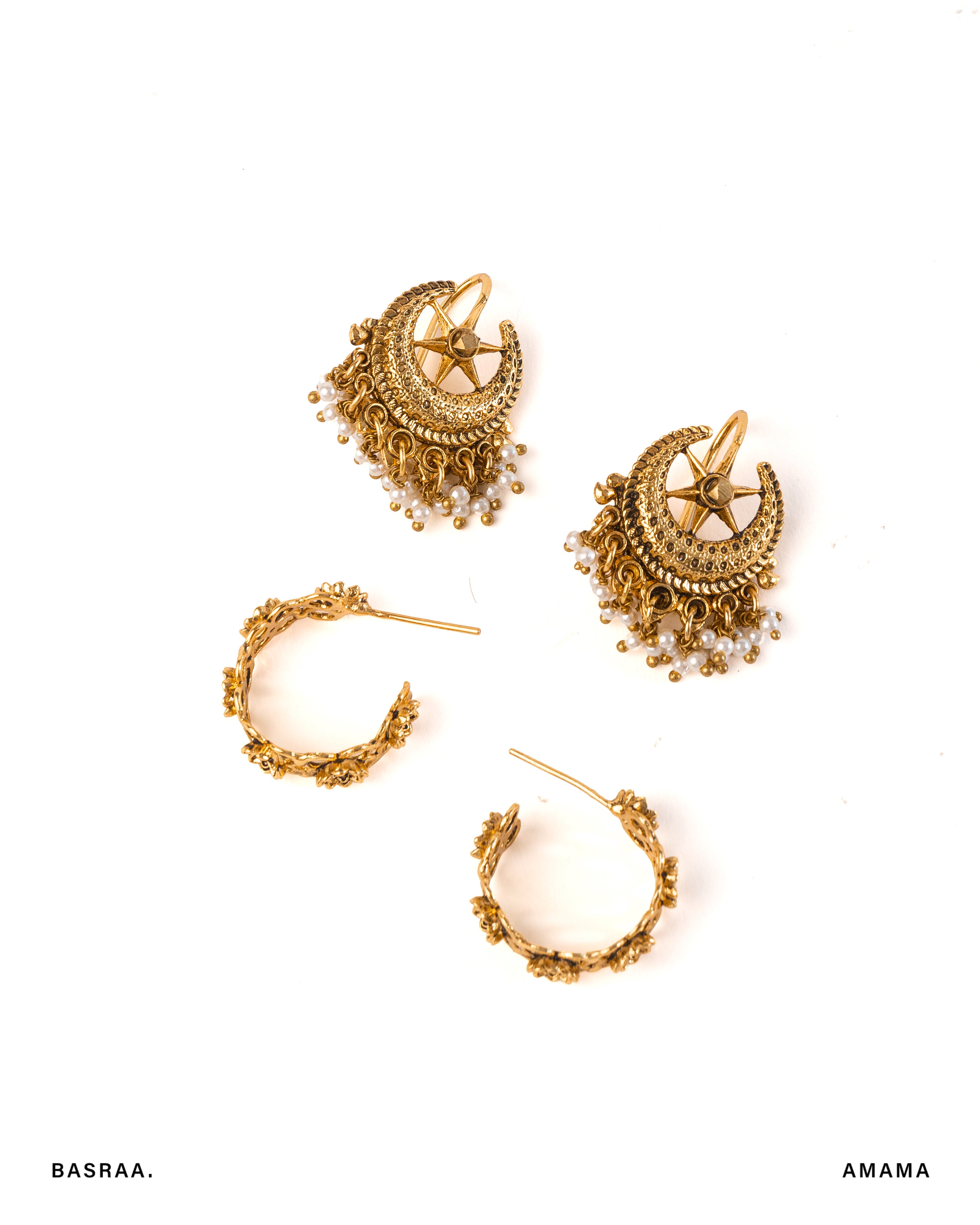 Chand Raag Ear Stack ( Set of 4)