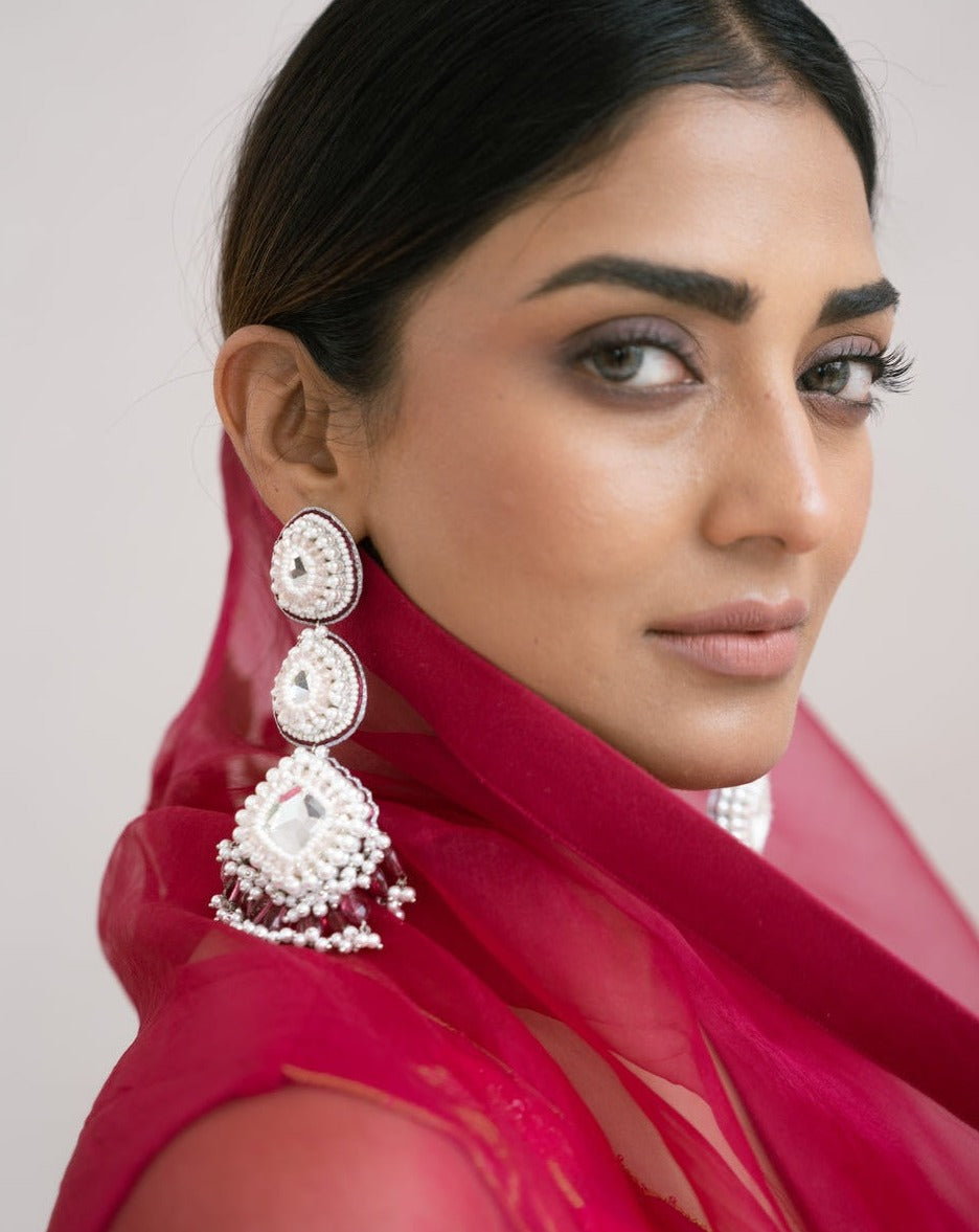 Trellis Layered Earrings