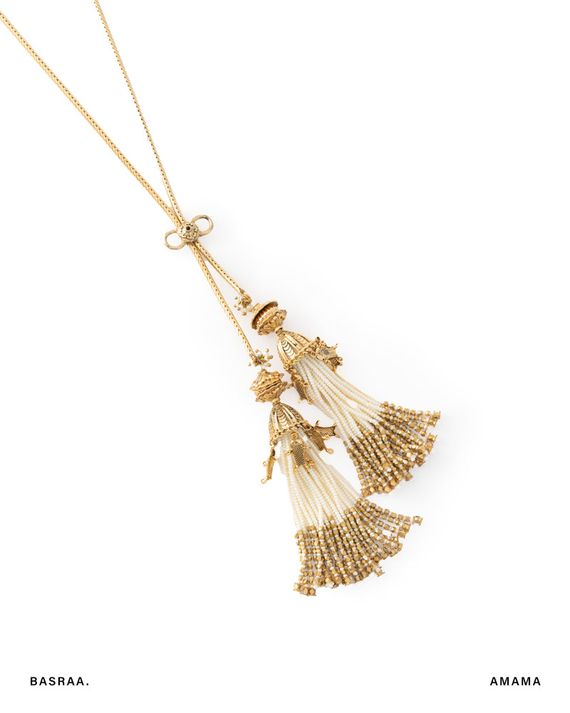 Basra Tassel Necklace