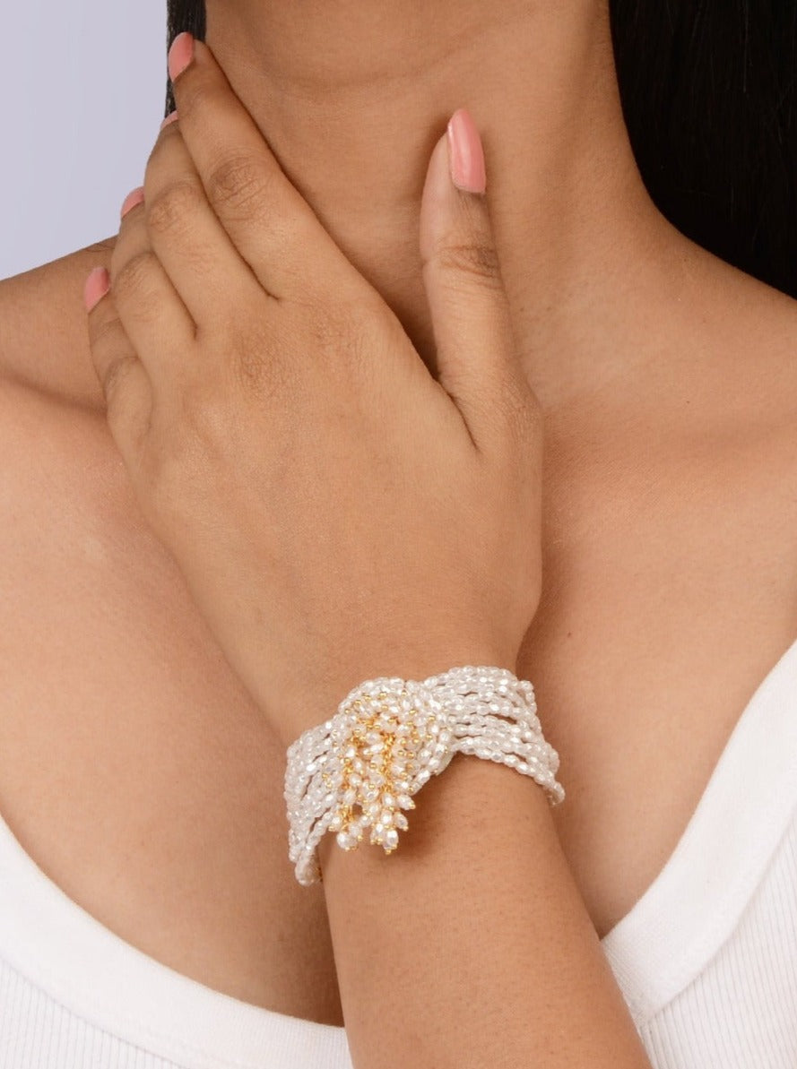 Amama,Berylla White Bracelet