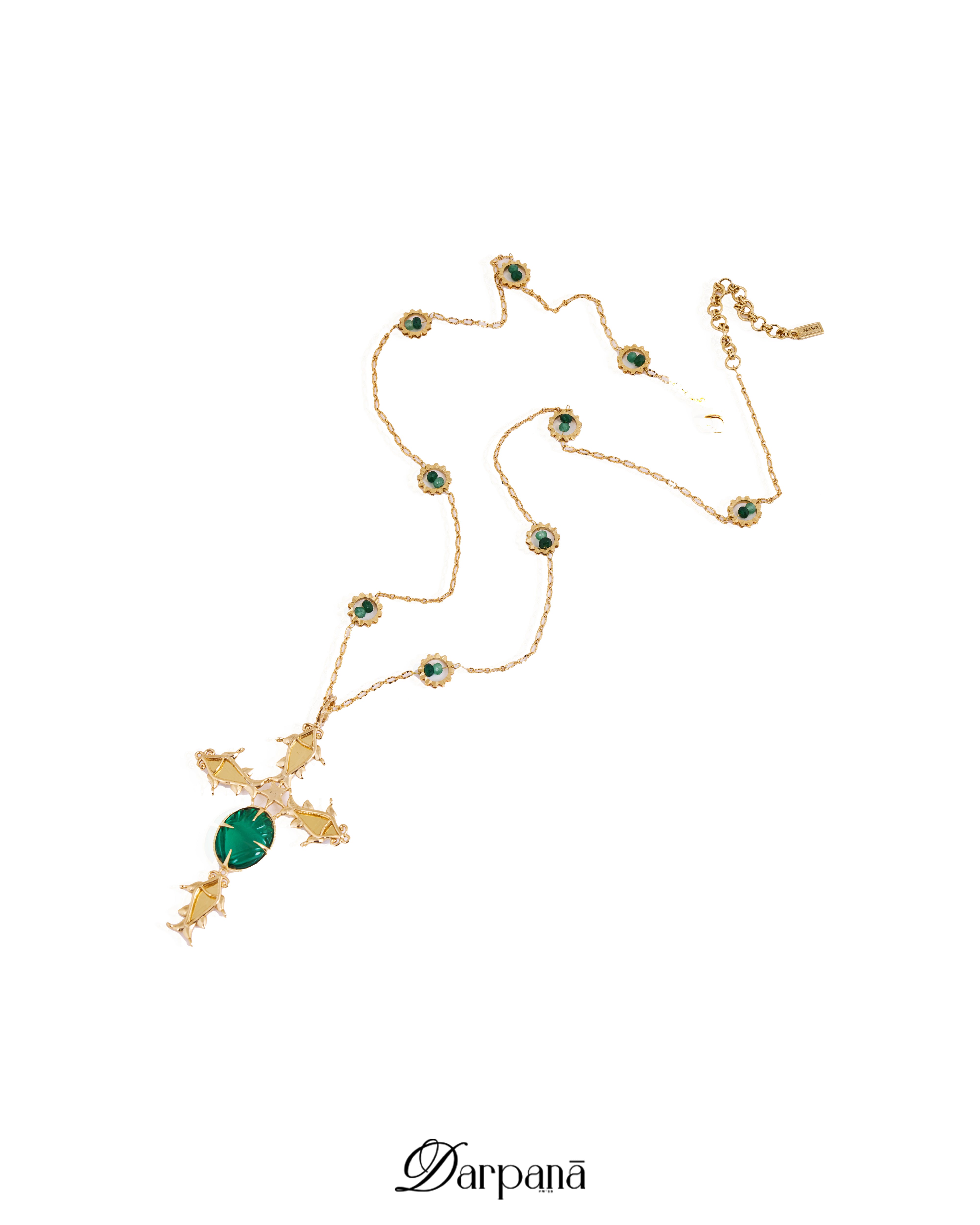 Surya Darpan Cross Pendant