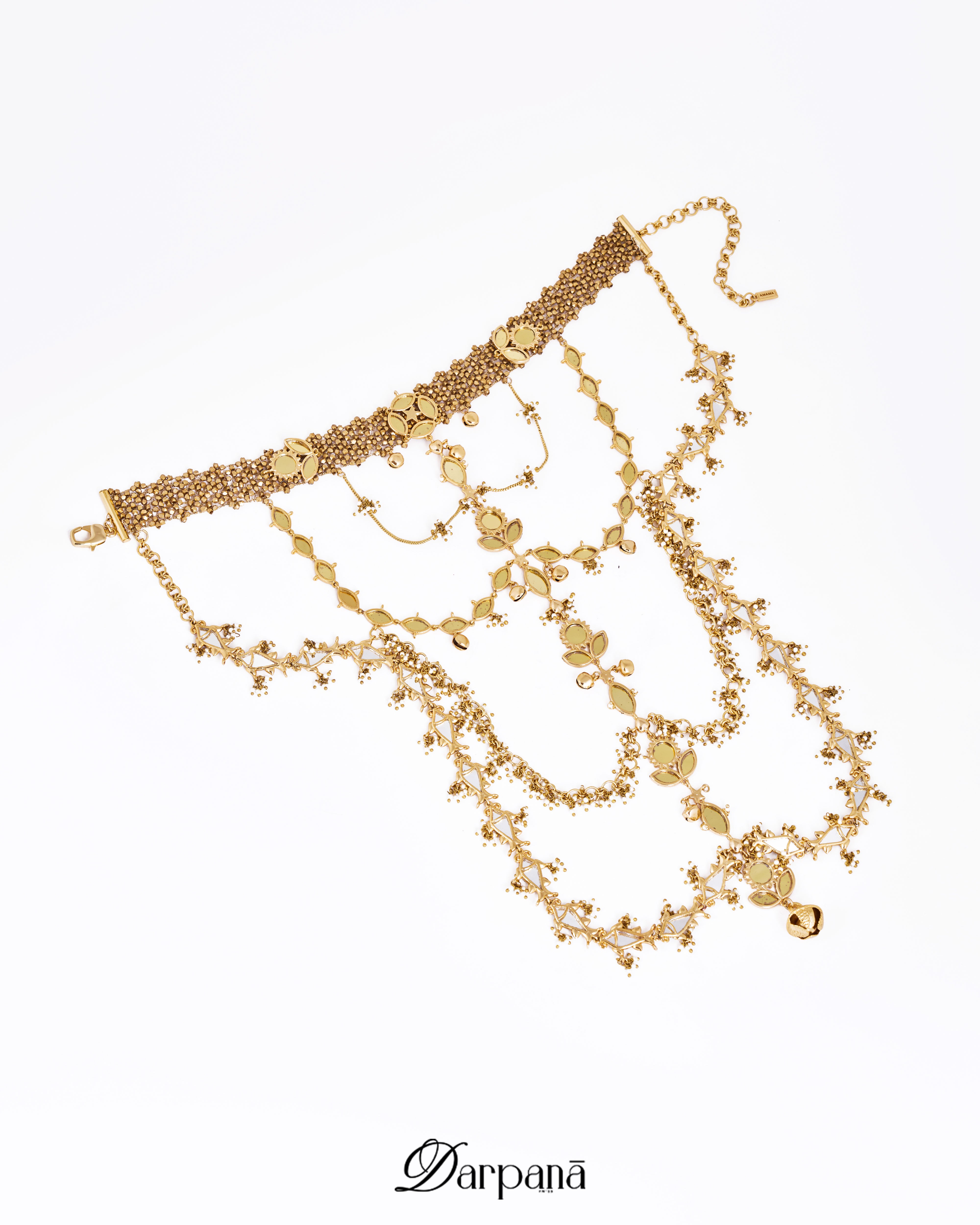 Darpan Meen Layered Necklace