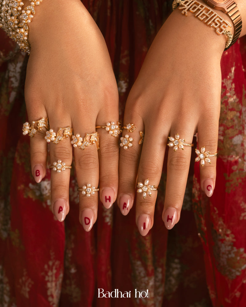 Maharaja Of Patiala Ring Stack (Set Of 4)