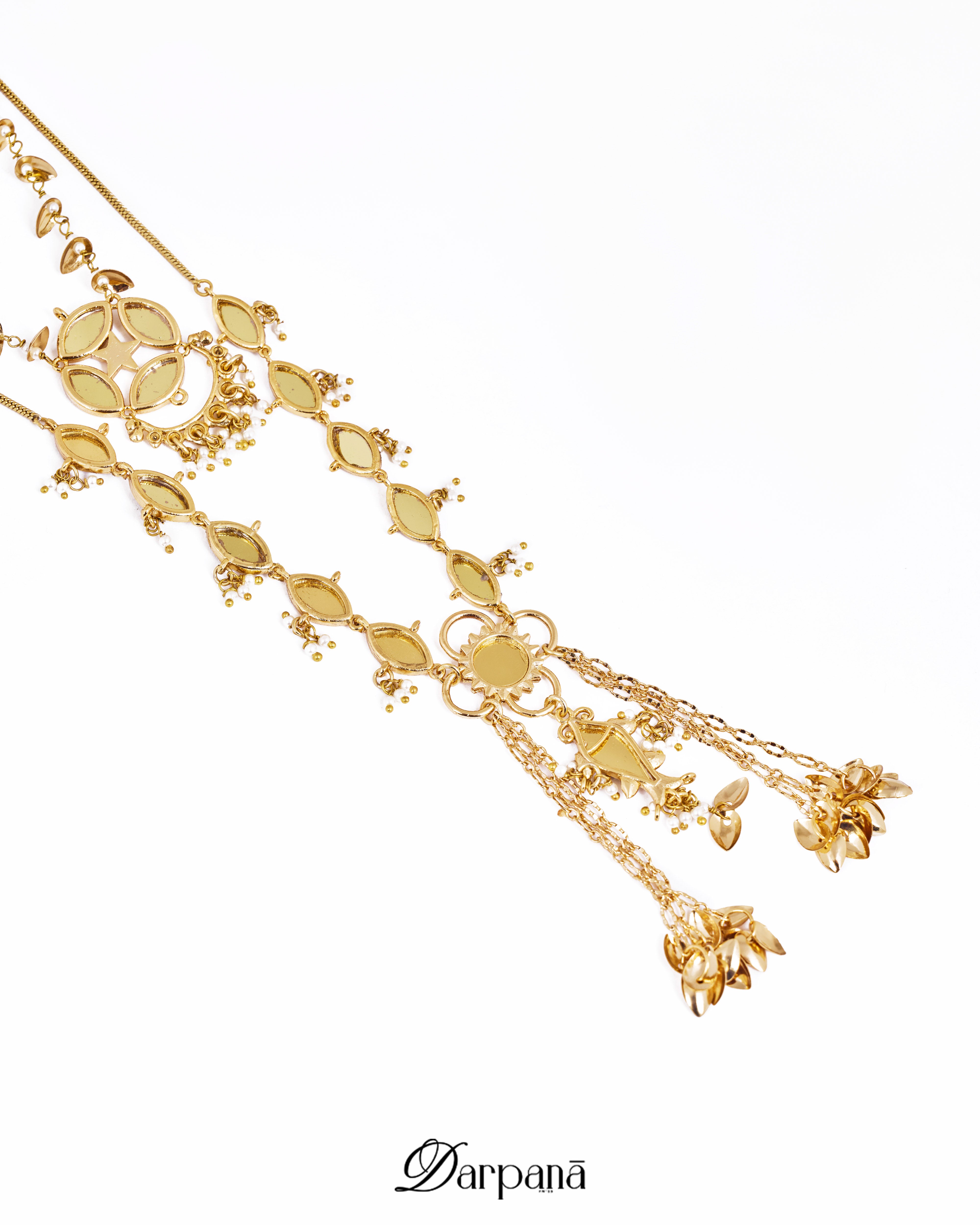 Darpan Meen Layered Pendant