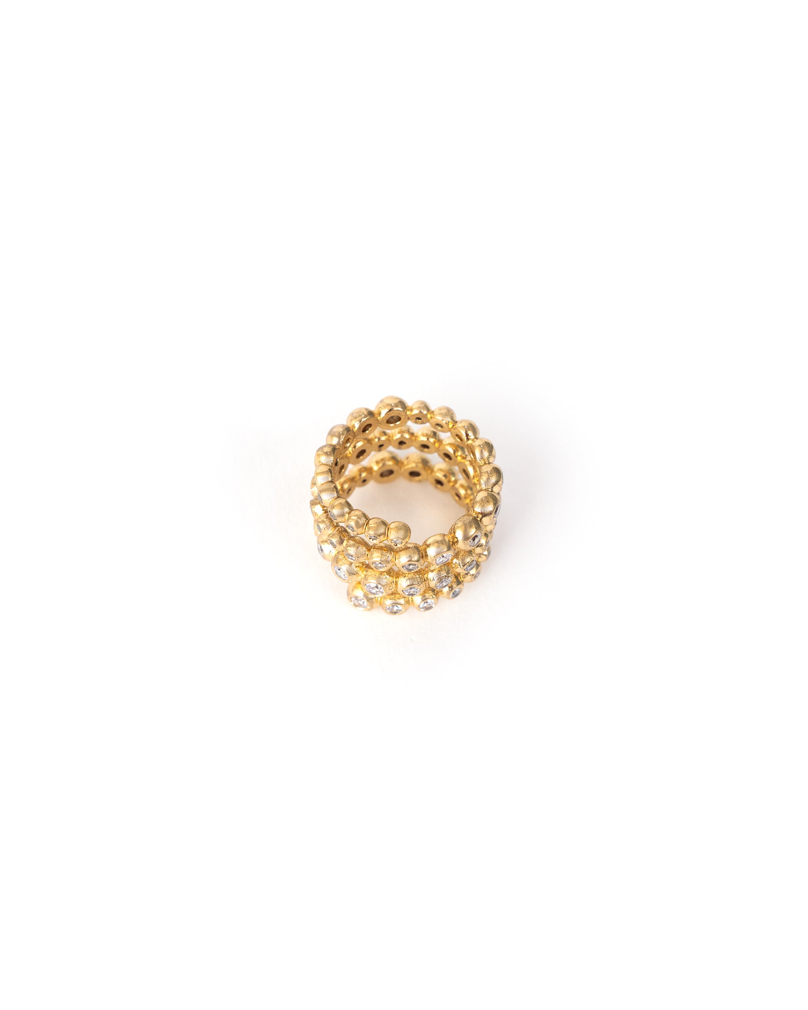 Molecule Spiral Ring