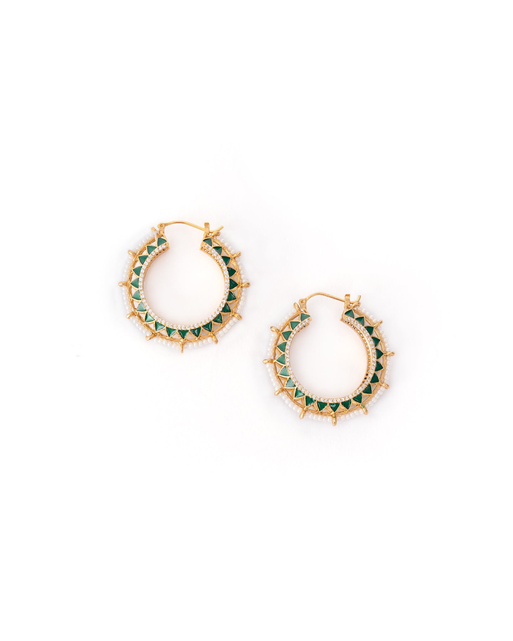 Emerald Meena Hoops
