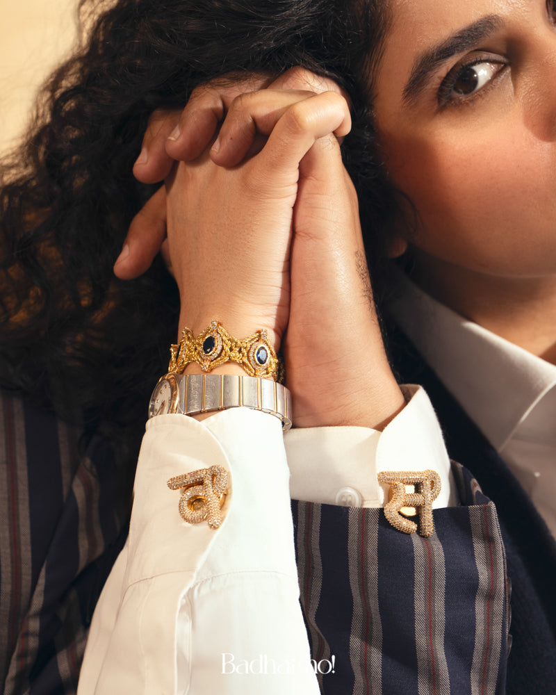 Aztec Sapphire Bracelet