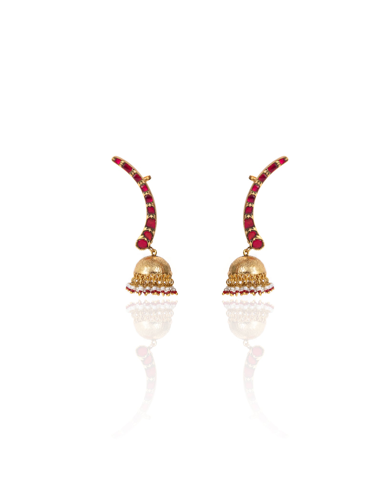 Vida Ruby Red Earrings