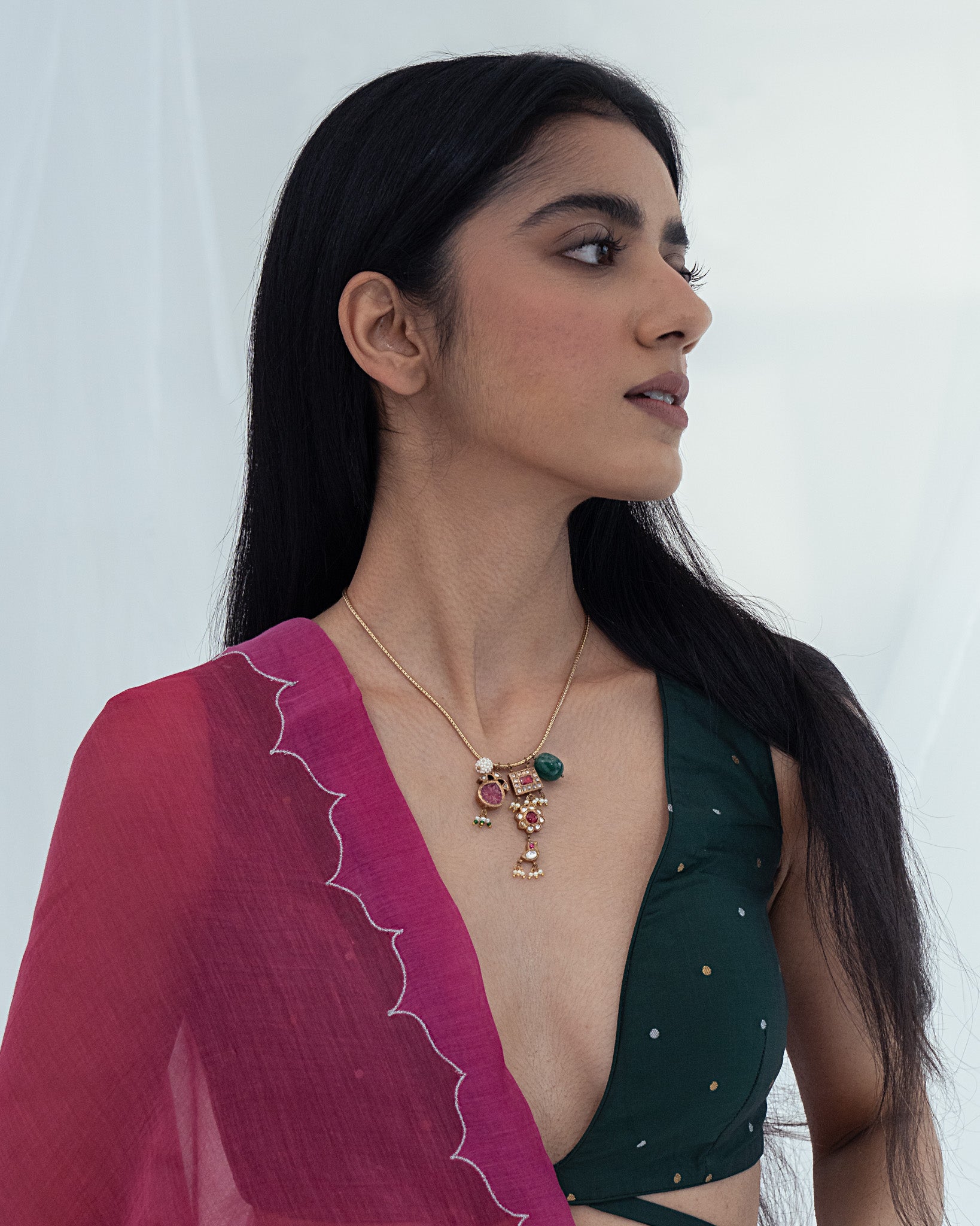 Zamrud Cluster Pendant