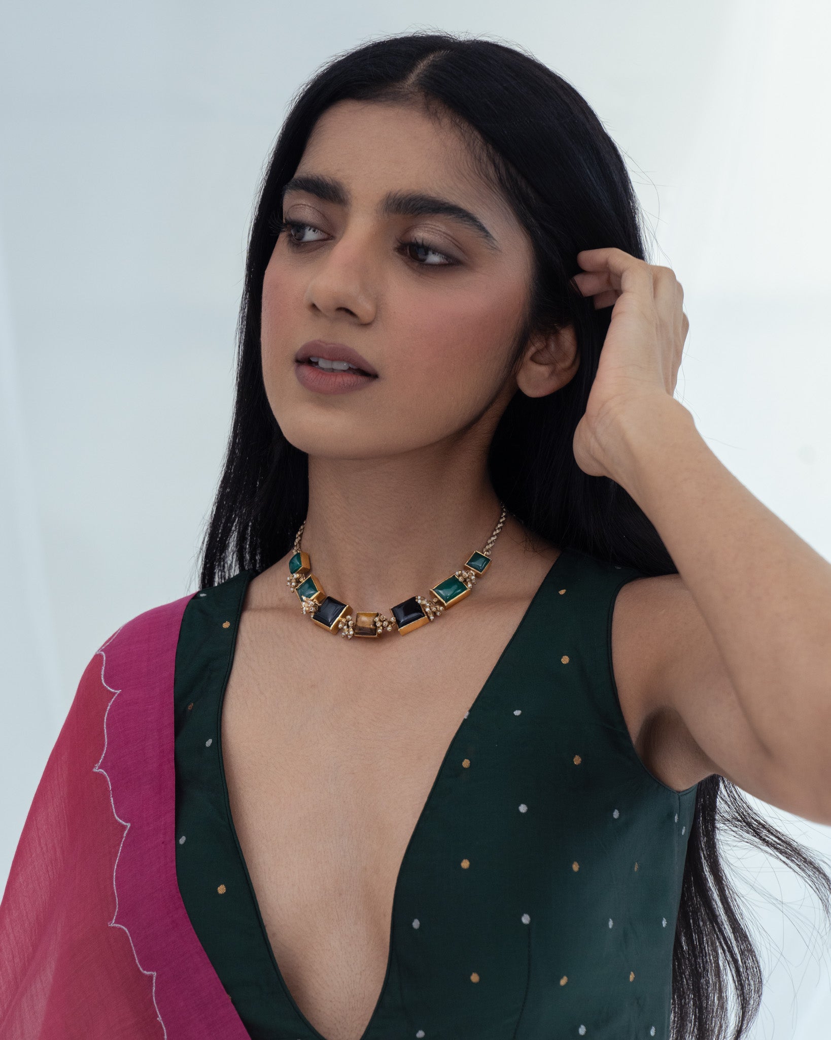 Barmer Gemstone Choker