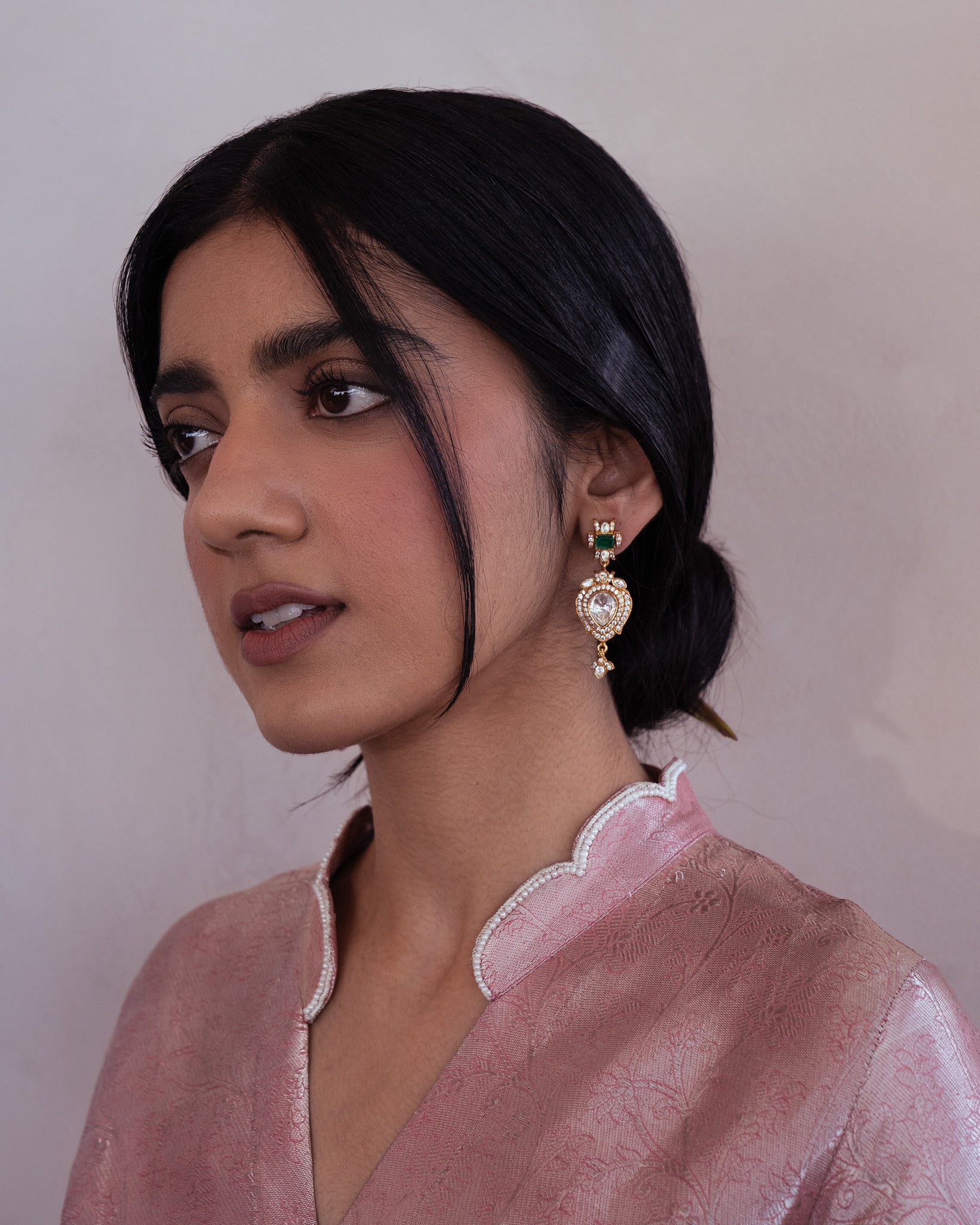 Royal Gold Kundan Earrings