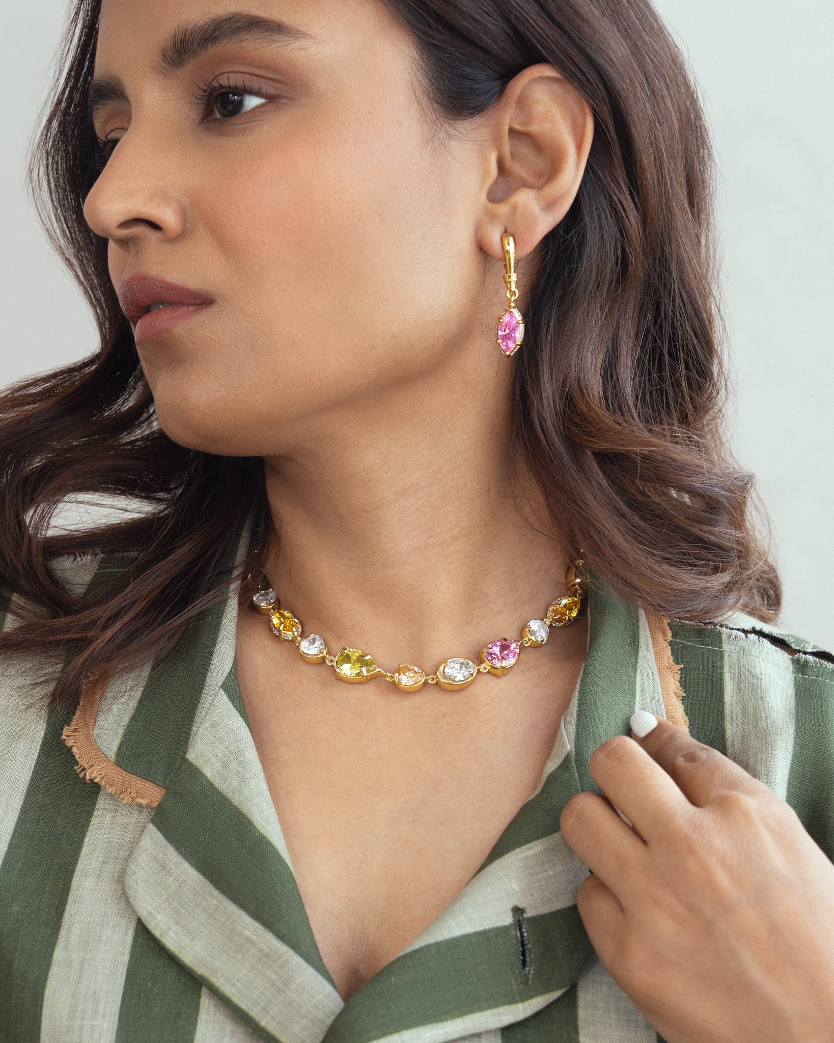 Cloud Burst Linear Choker