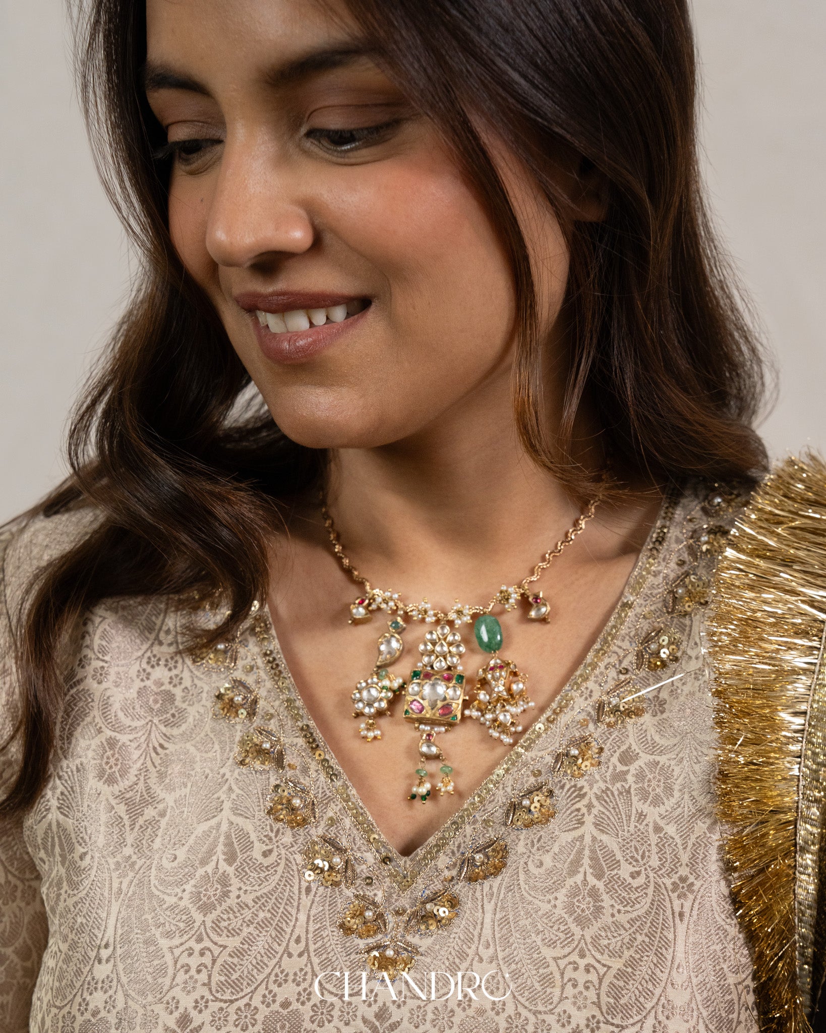 The Polki Trail Necklace