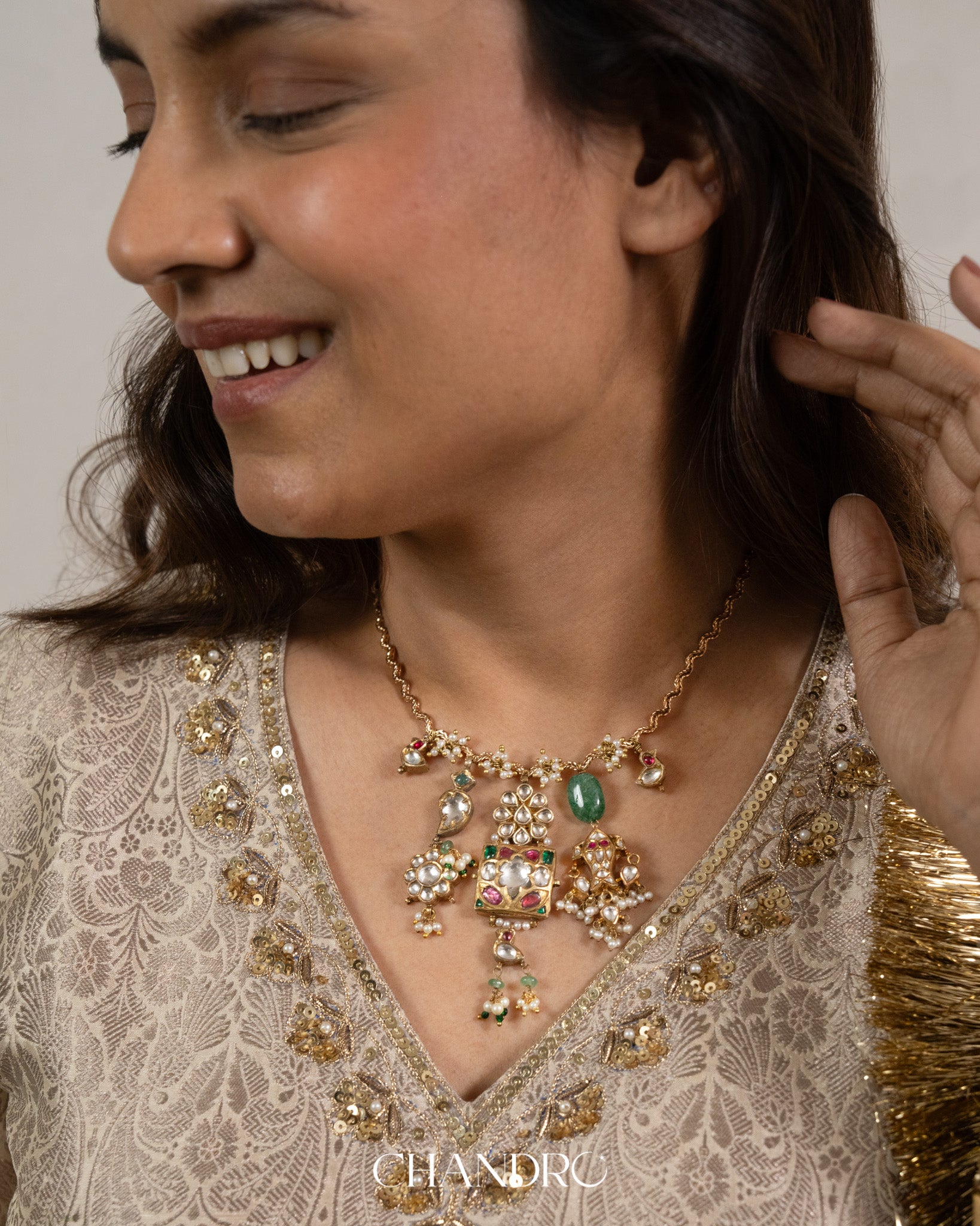 The Polki Trail Necklace