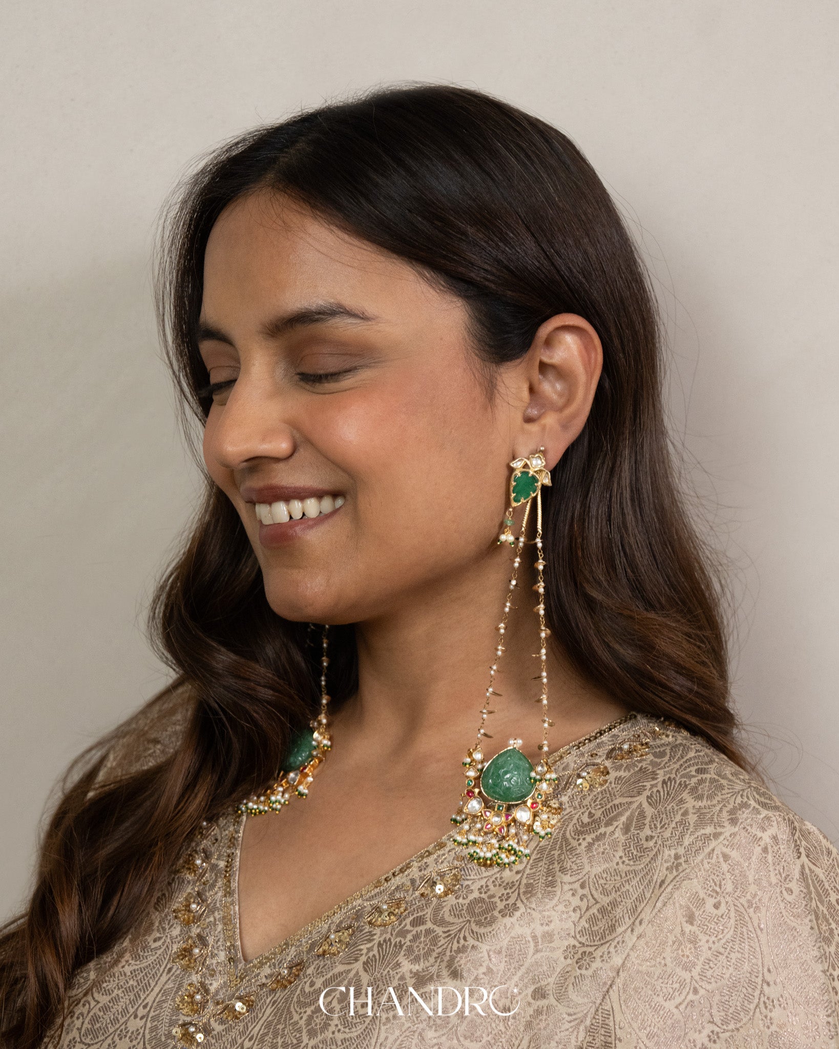 Zamrud Kashmiri Danglers